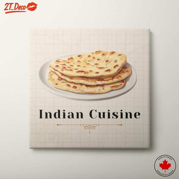 Delicious Culinary Art Illustration Featuring Indian Cuisine