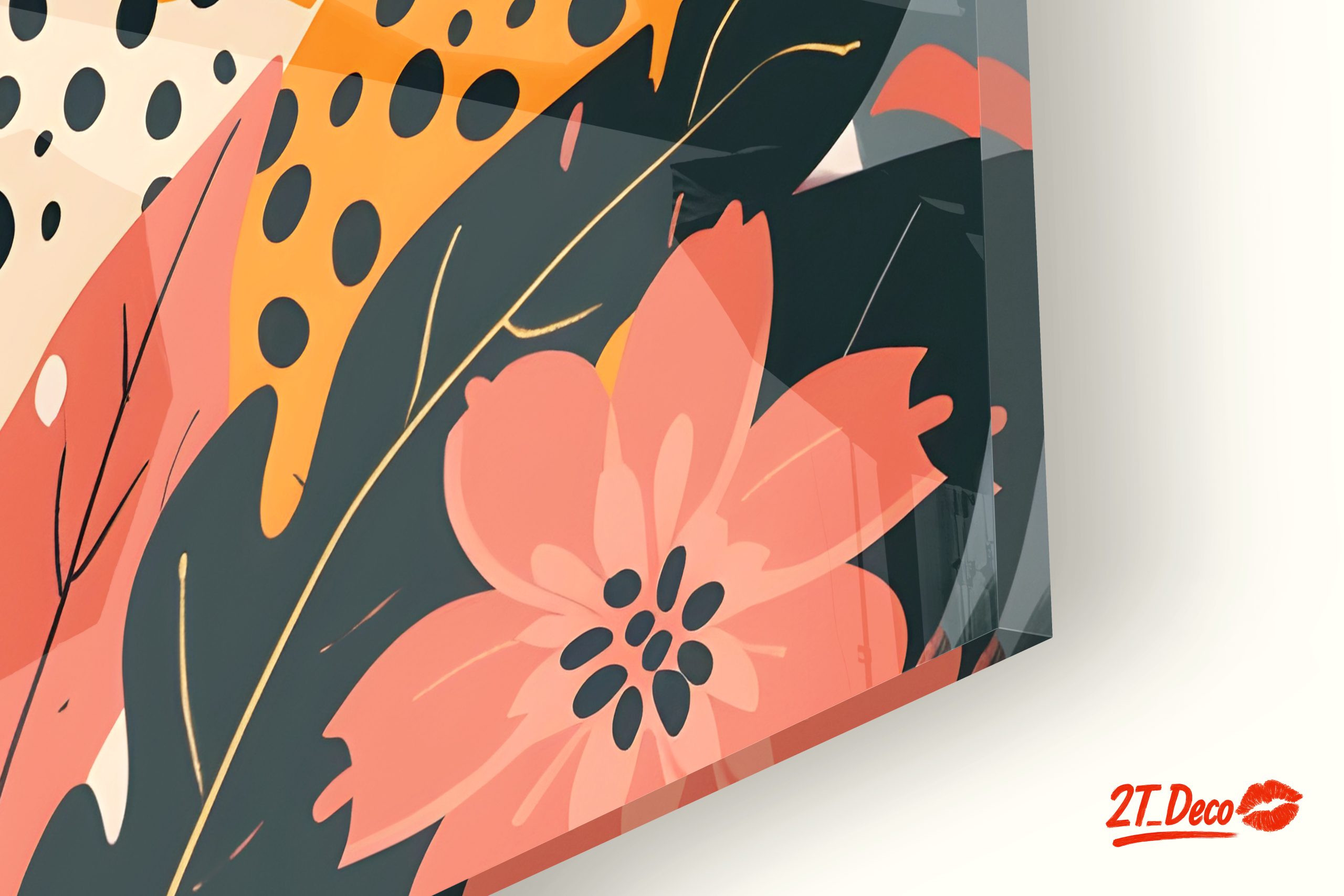 Stylized Leopard in Tropical Foliage - Image 9