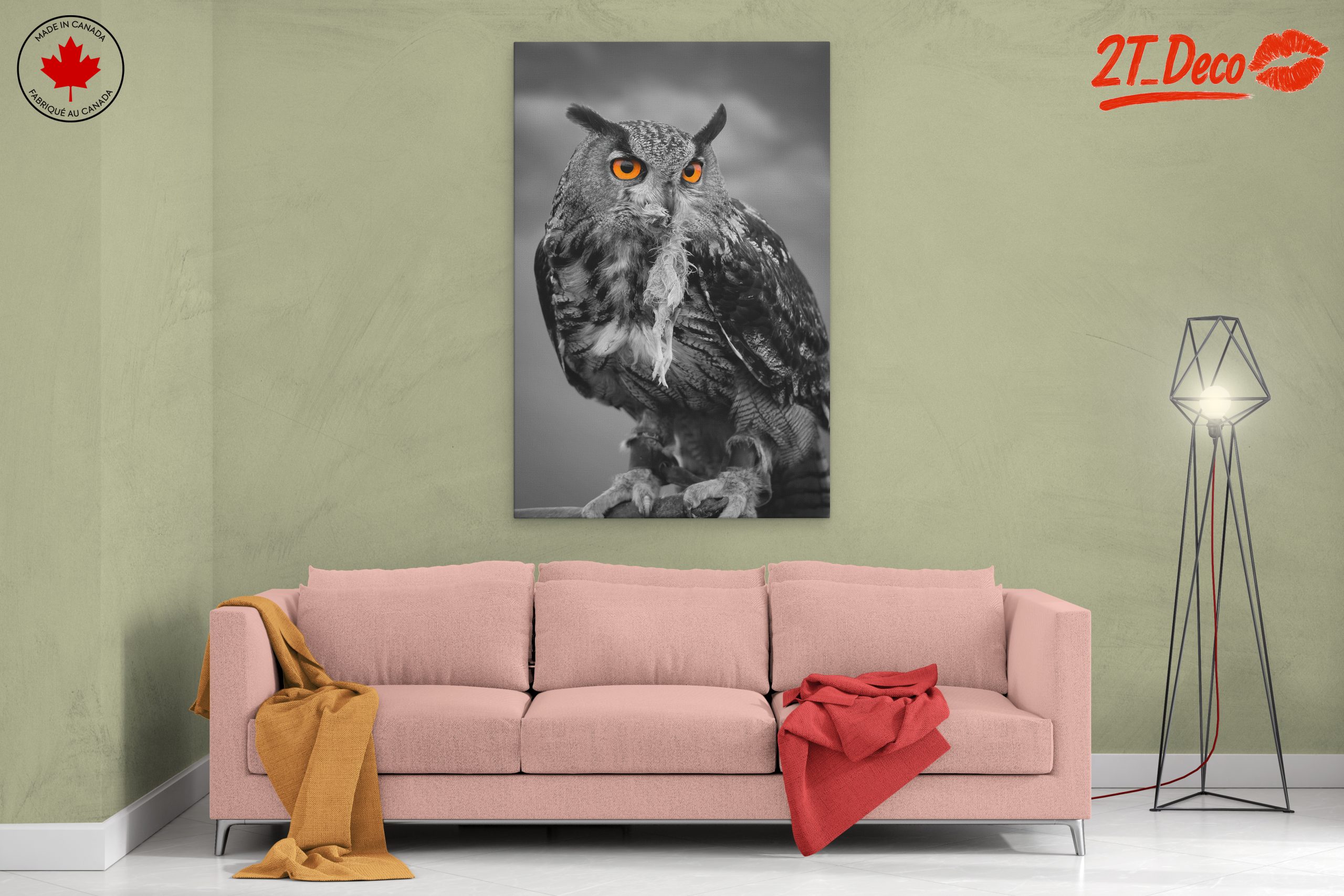 Majestic Owl Wall Art 3 - Image 2