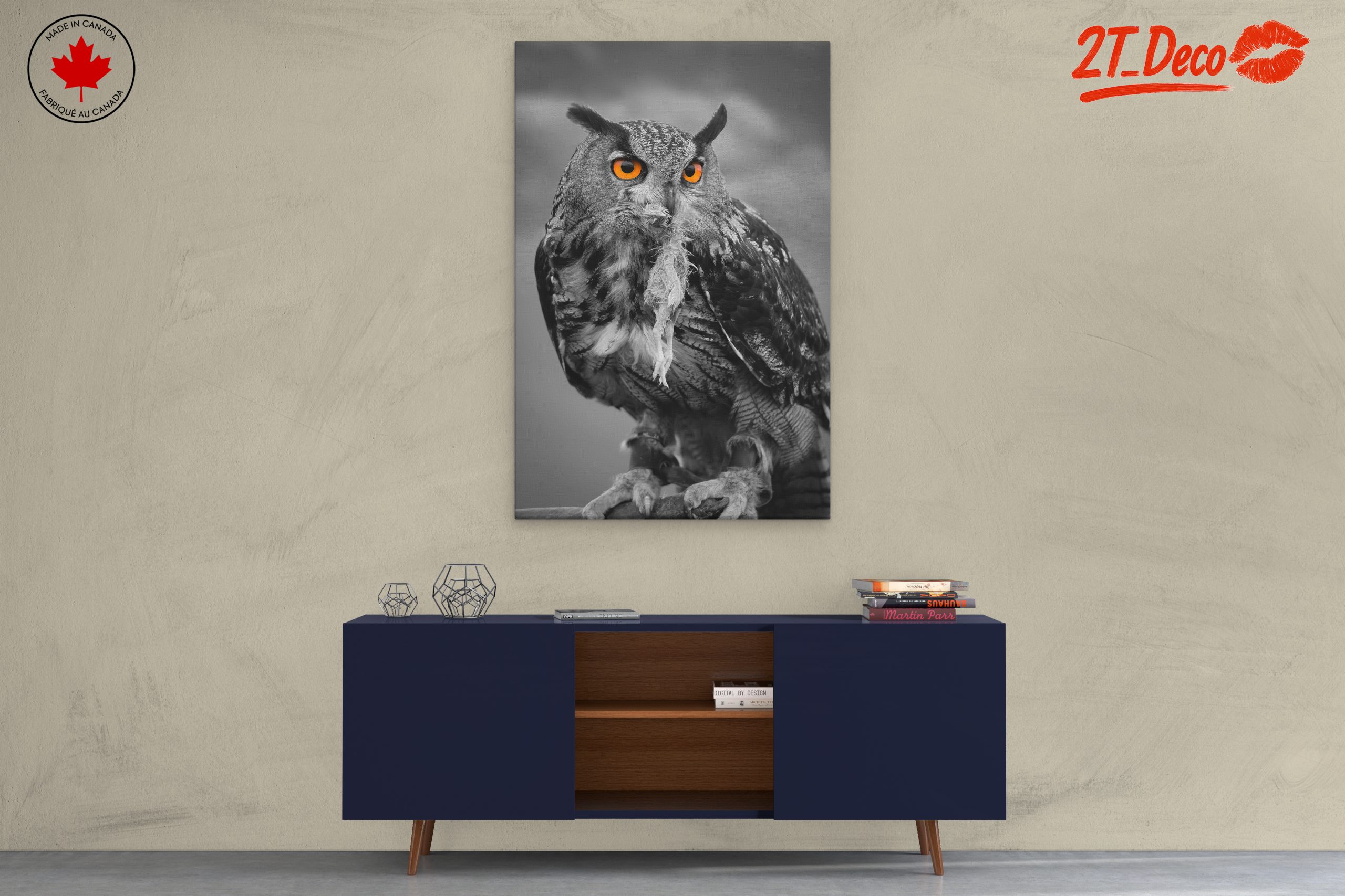 Majestic Owl Wall Art 3 - Image 3