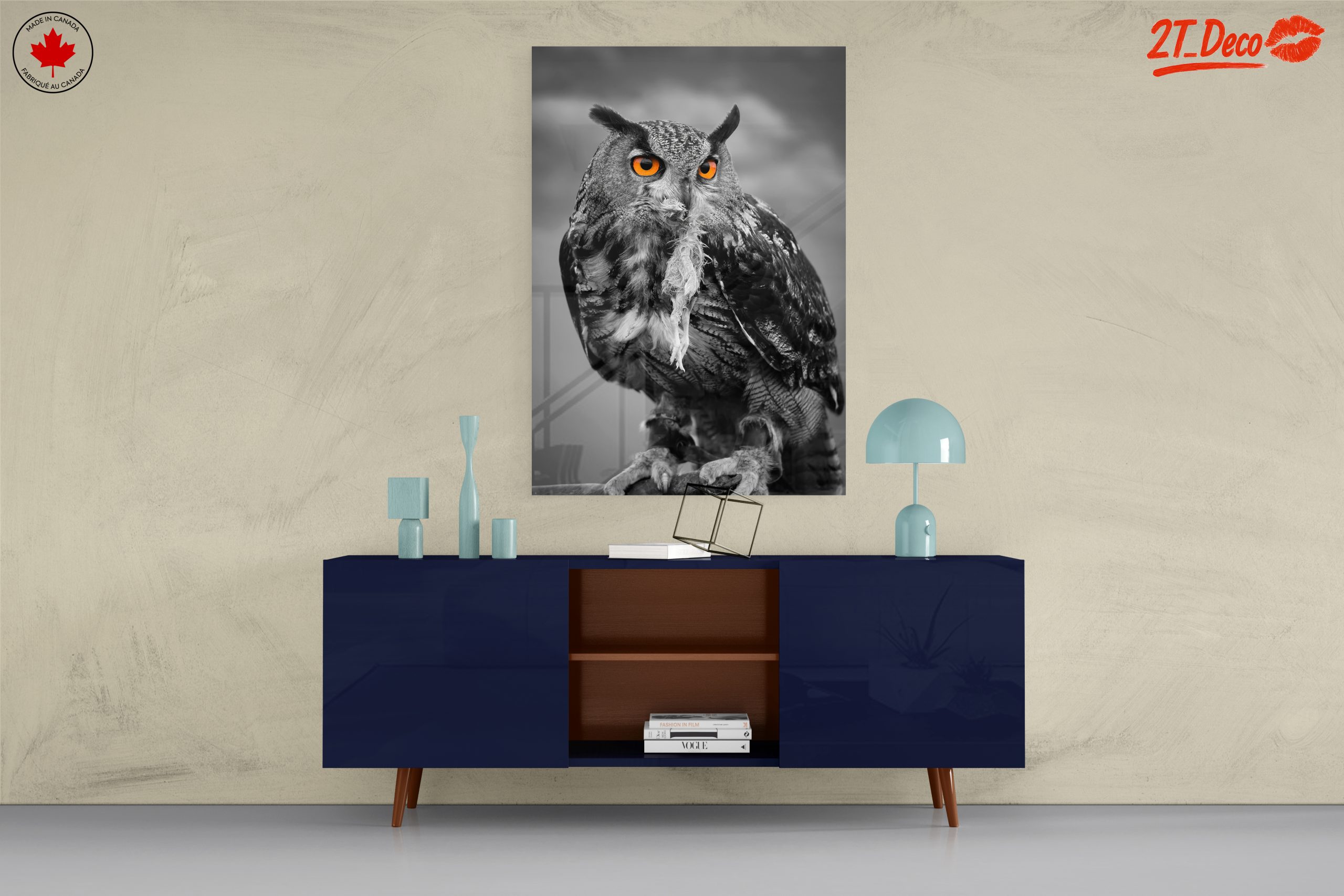 Majestic Owl Wall Art 3 - Image 8