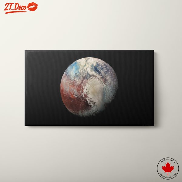 Stunning Visualization of Pluto in Space