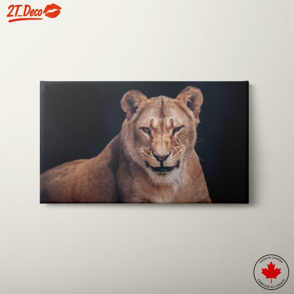 Majestic Lioness Wall Art 2