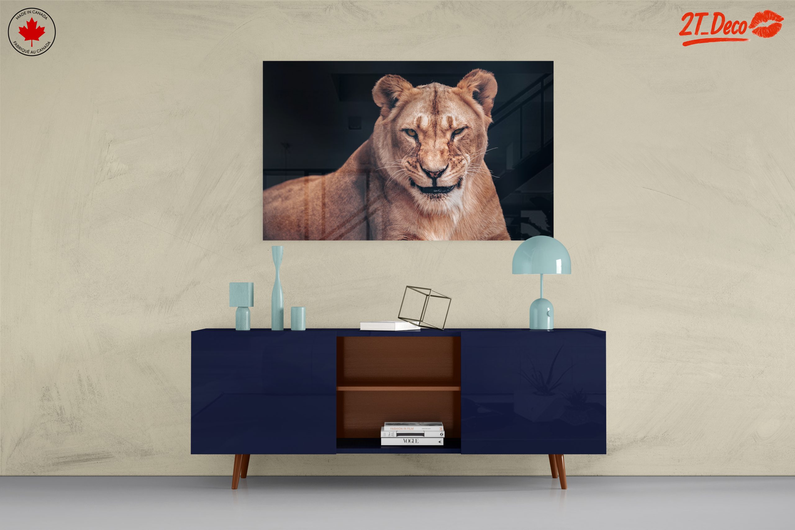 Majestic Lioness Wall Art 2 - Image 8