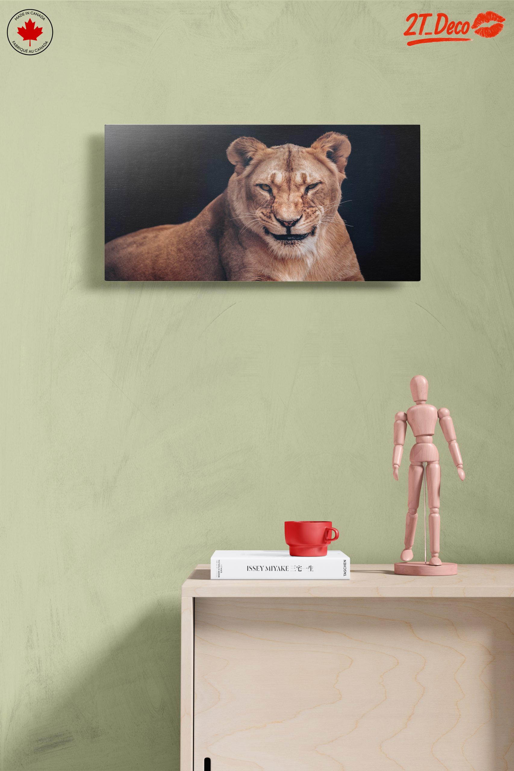 Majestic Lioness Wall Art 2 - Image 14