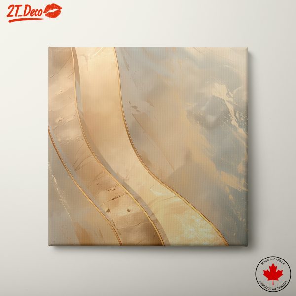 Elegant Abstract Artwork with Smooth Lines