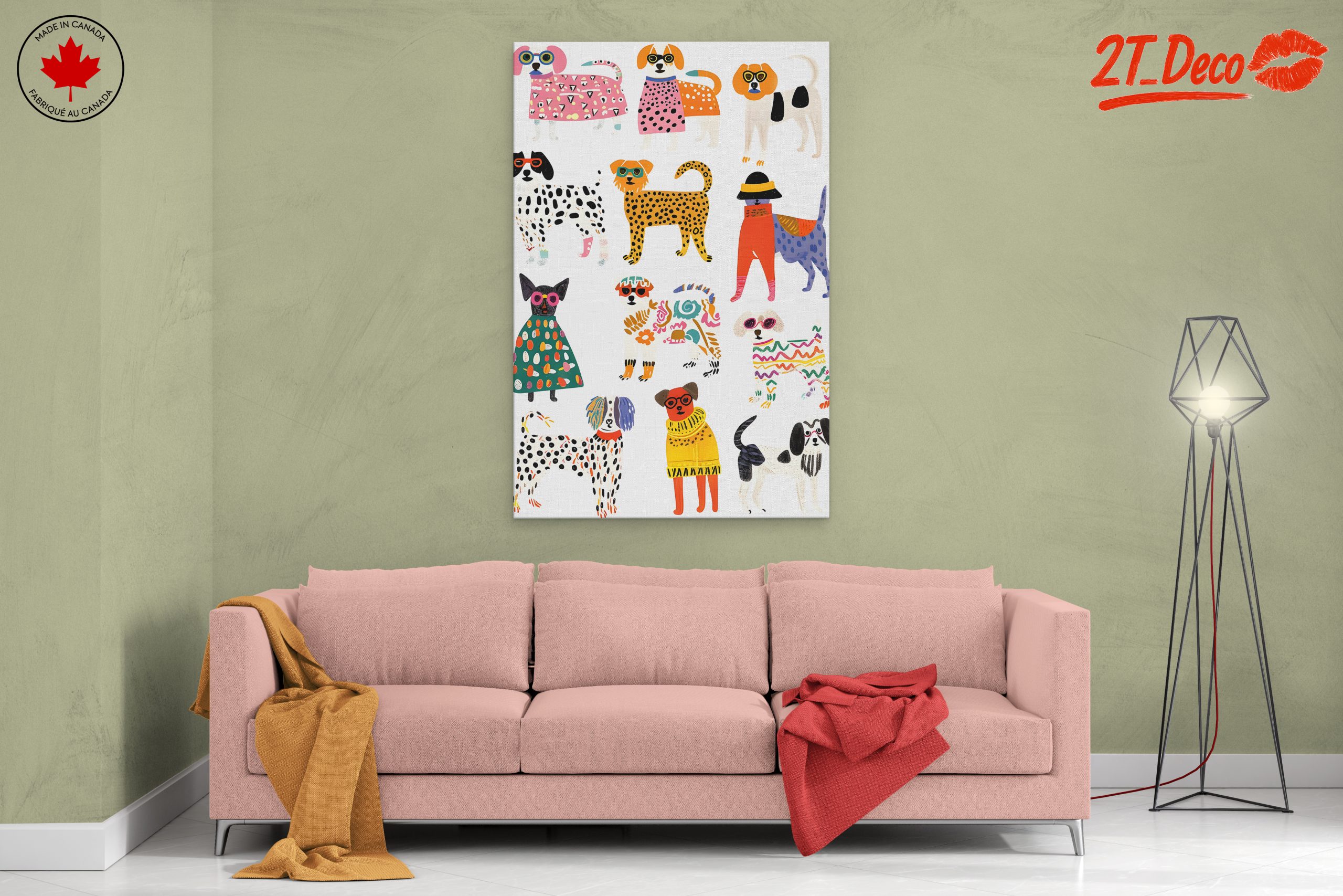 Whimsical Dog Illustrations - Image 2
