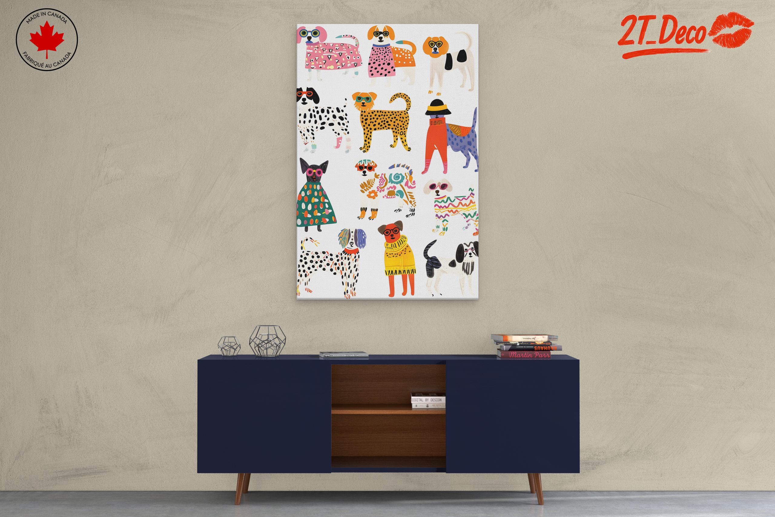 Whimsical Dog Illustrations - Image 3