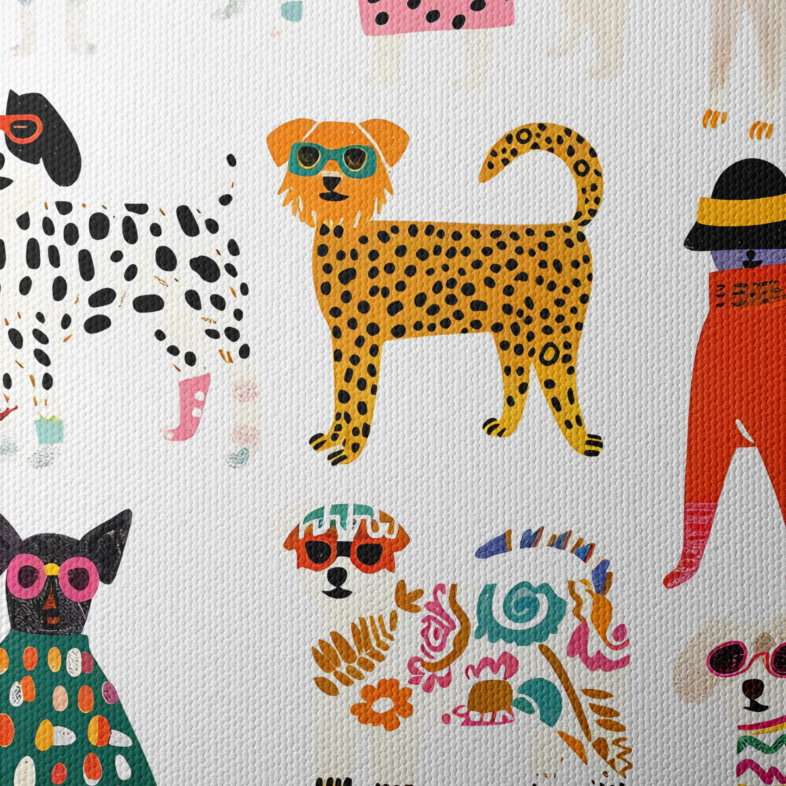 Whimsical Dog Illustrations - Image 4