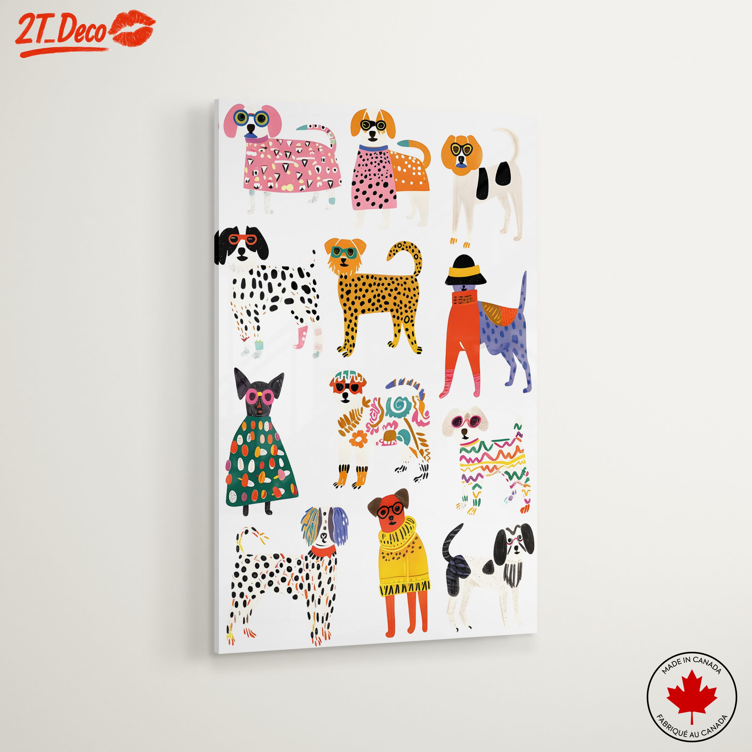 Whimsical Dog Illustrations - Image 6