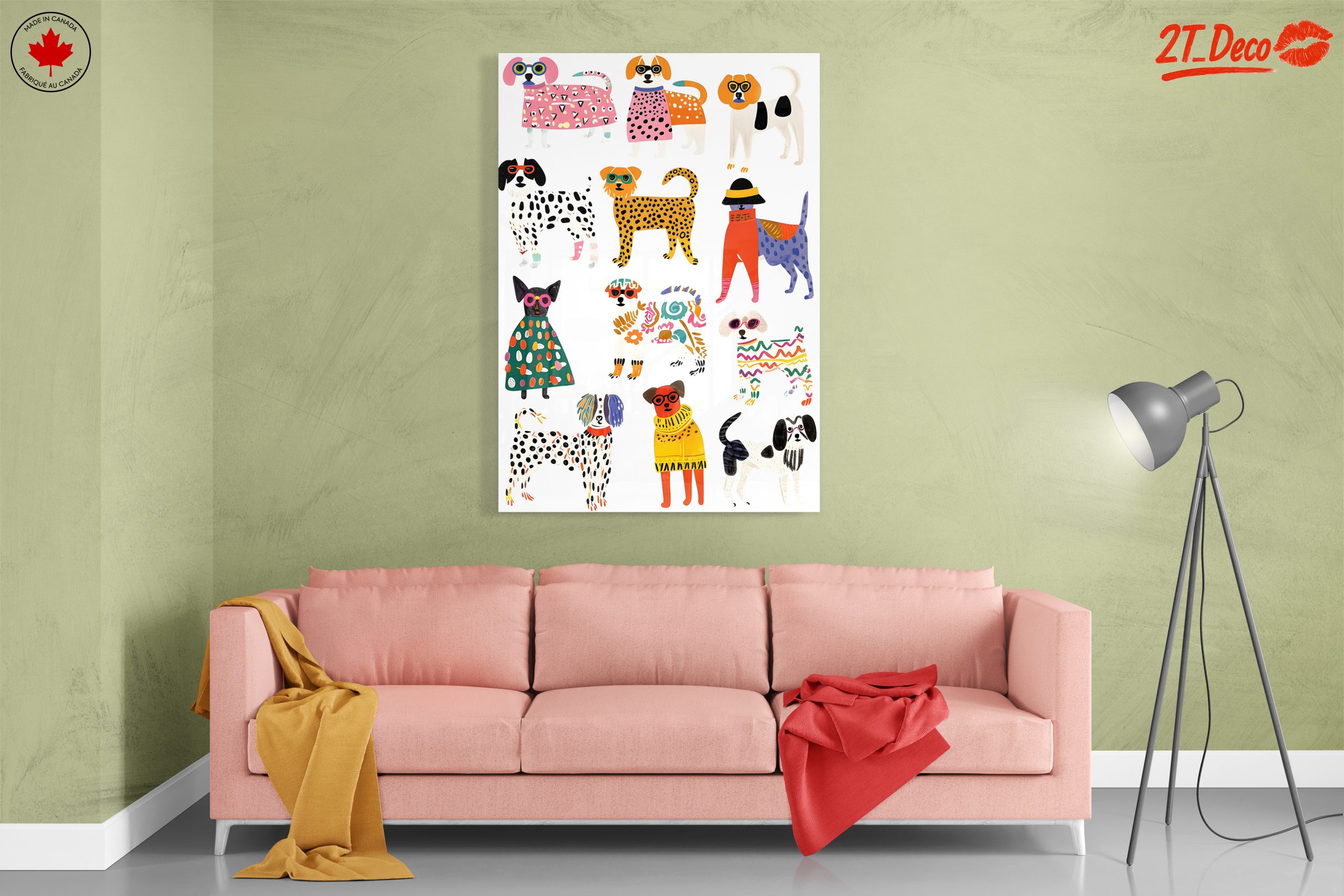 Whimsical Dog Illustrations - Image 7