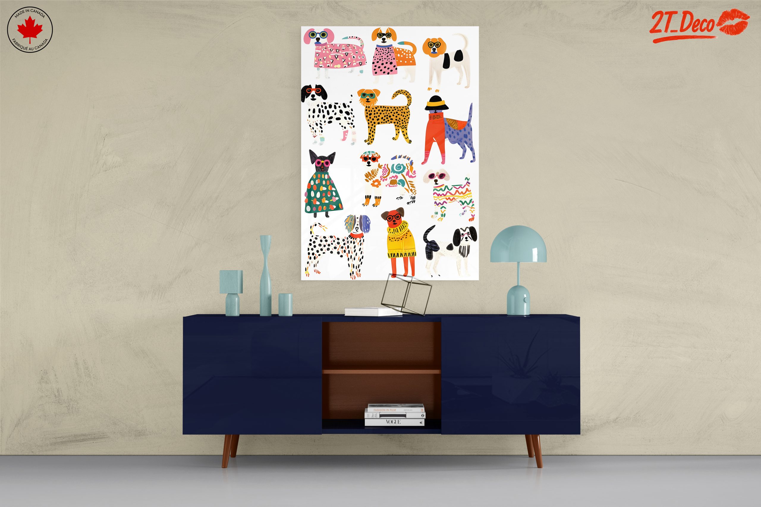 Whimsical Dog Illustrations - Image 8