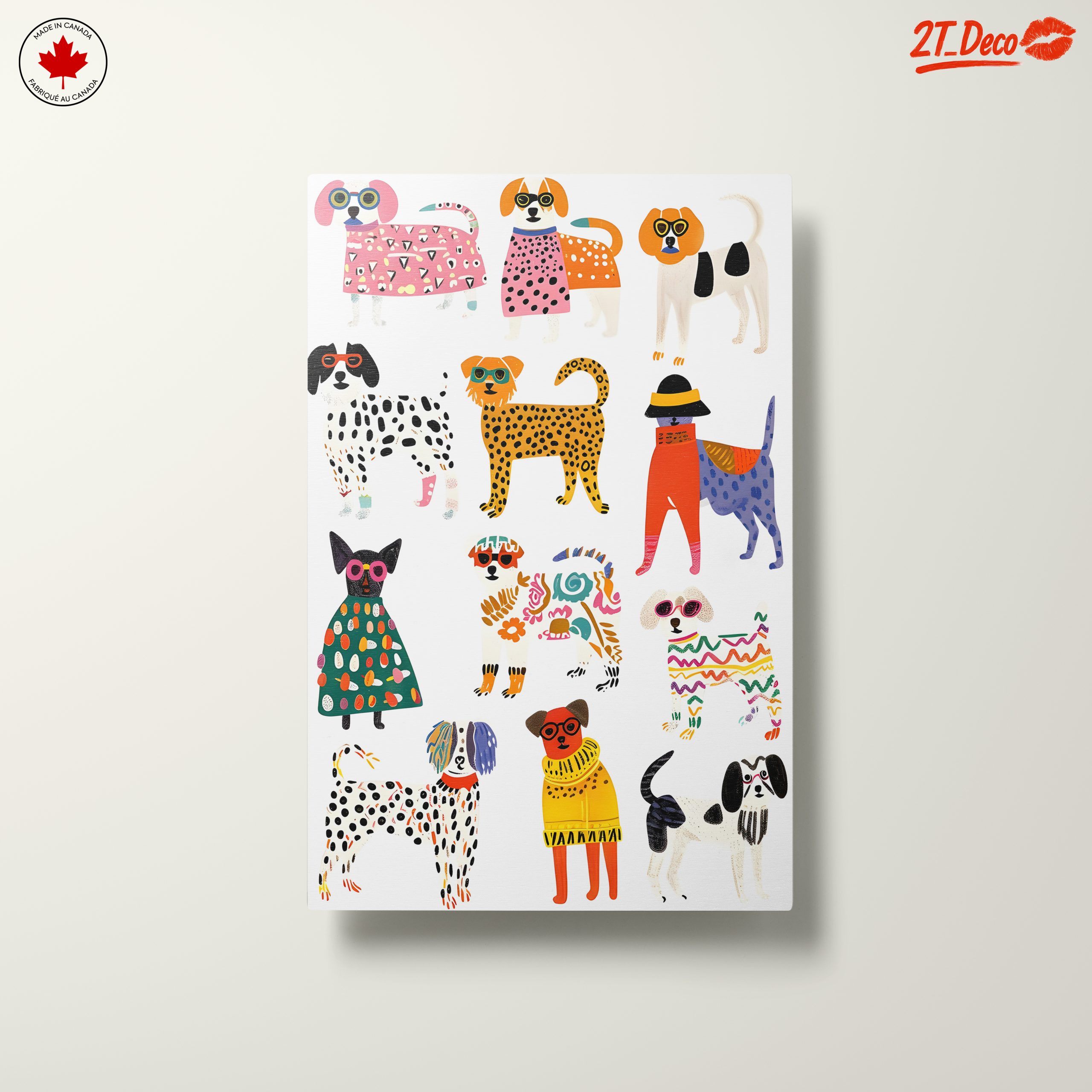 Whimsical Dog Illustrations - Image 10