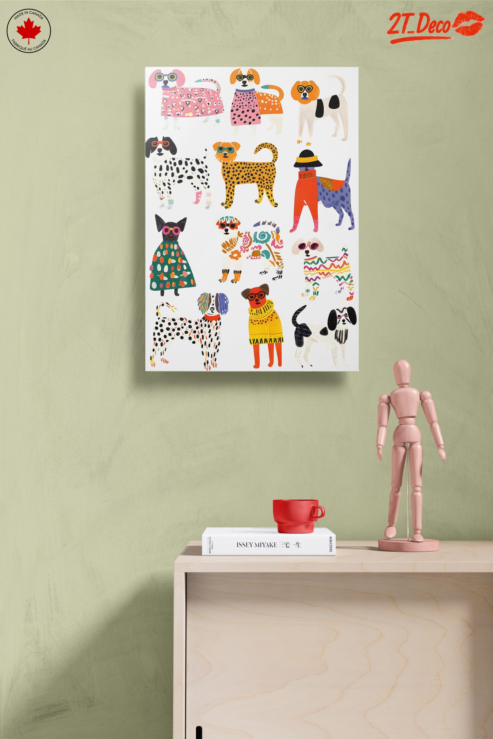 Whimsical Dog Illustrations - Image 14