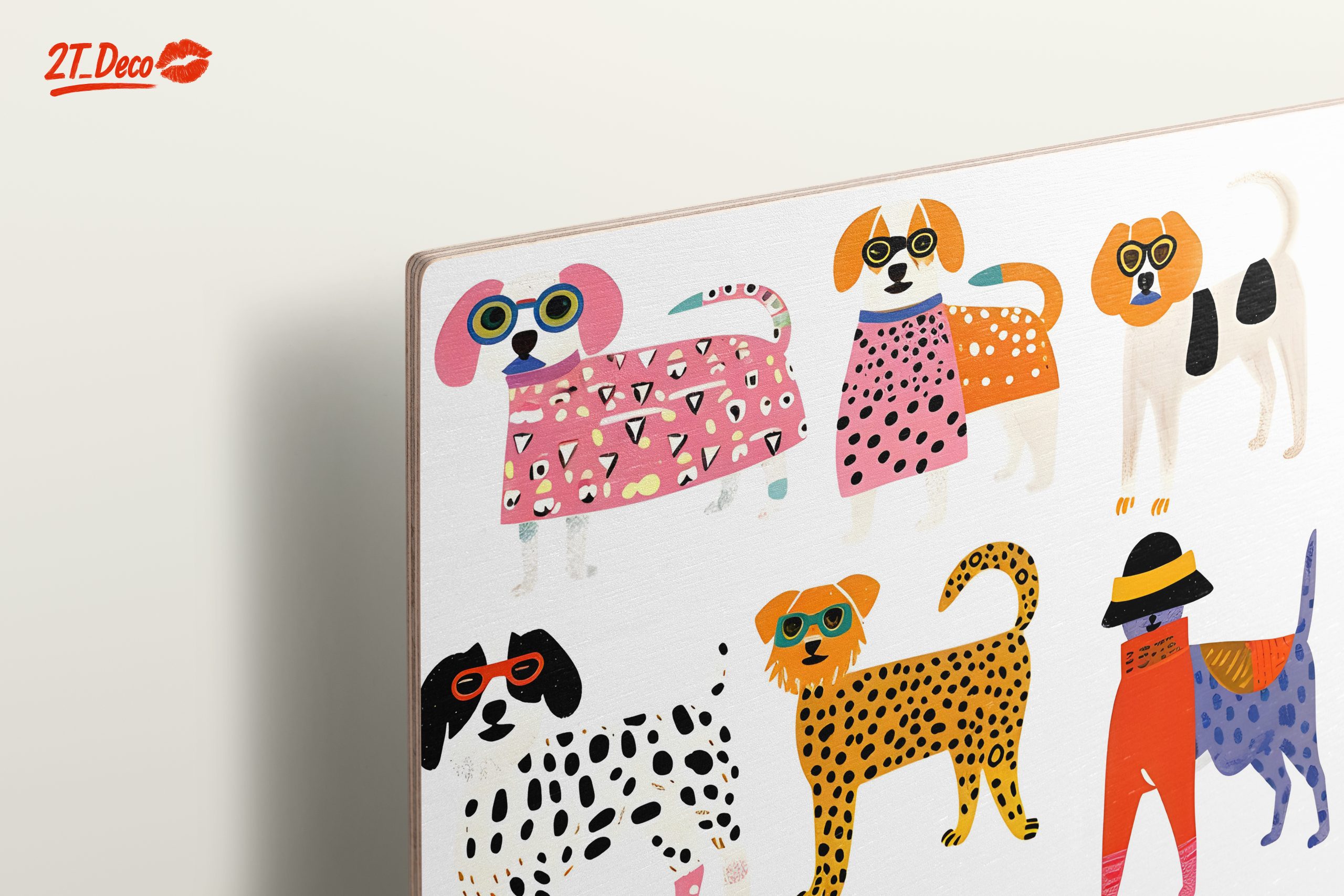 Whimsical Dog Illustrations - Image 15