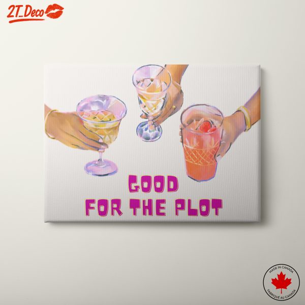Colorful Cocktail Party Artwork