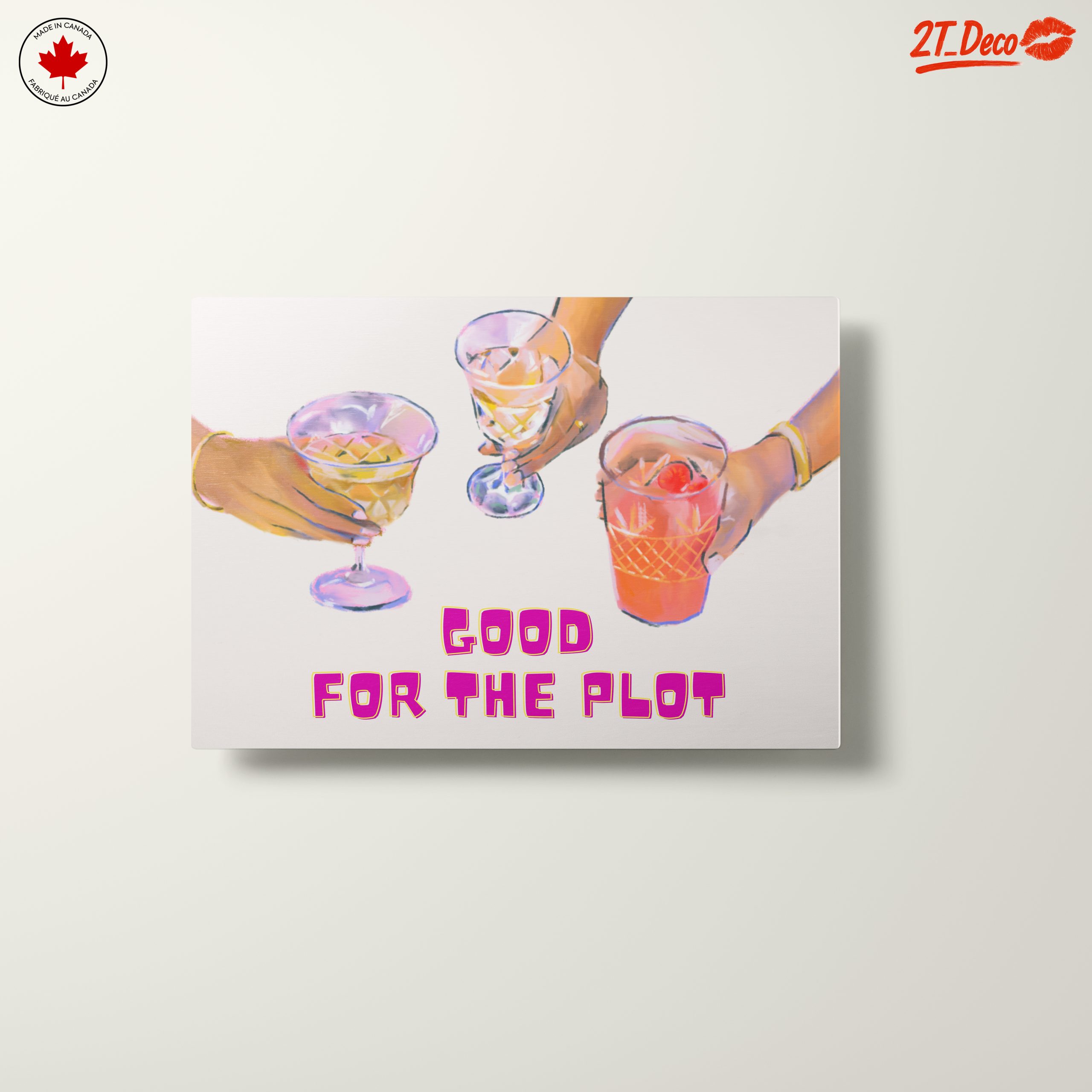 Colorful Cocktail Party Artwork - Image 10