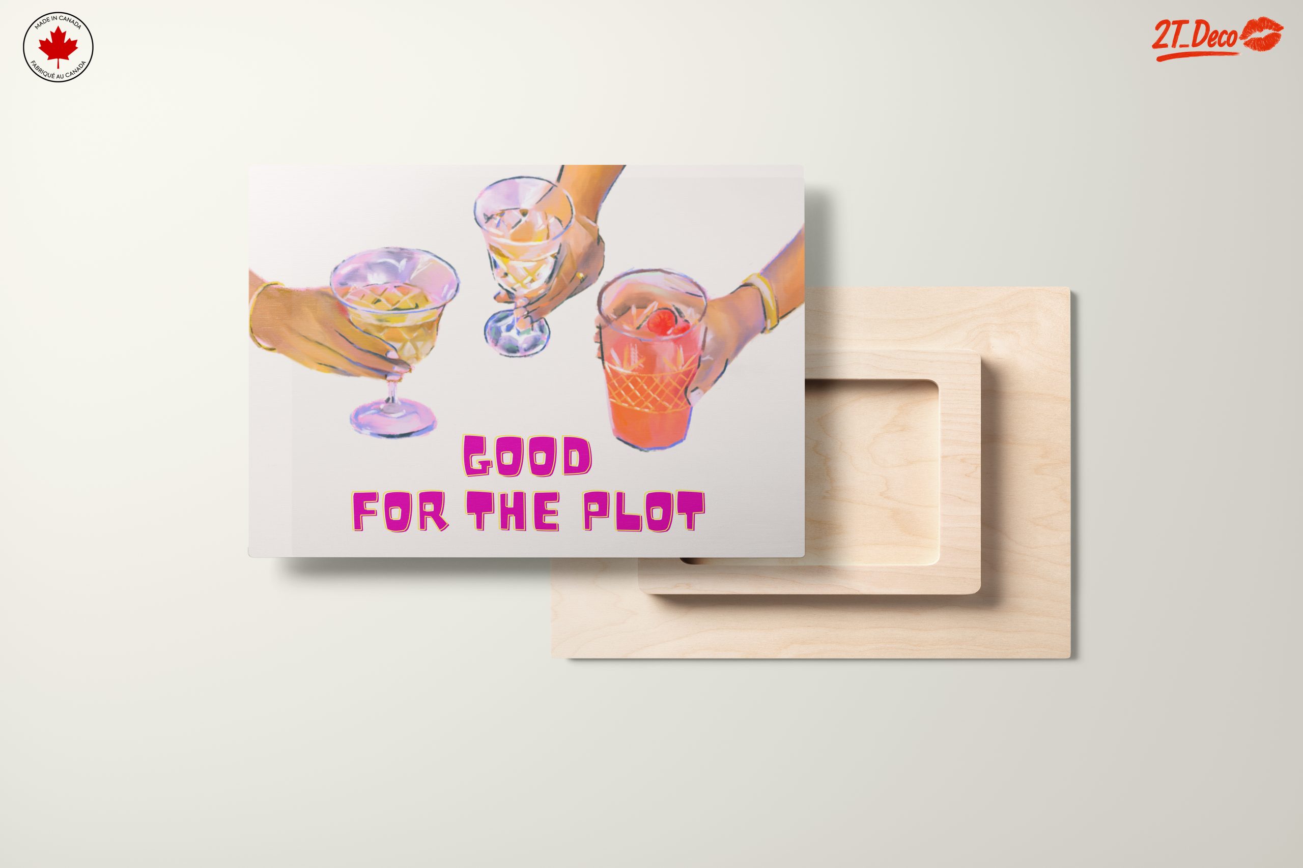 Colorful Cocktail Party Artwork - Image 11