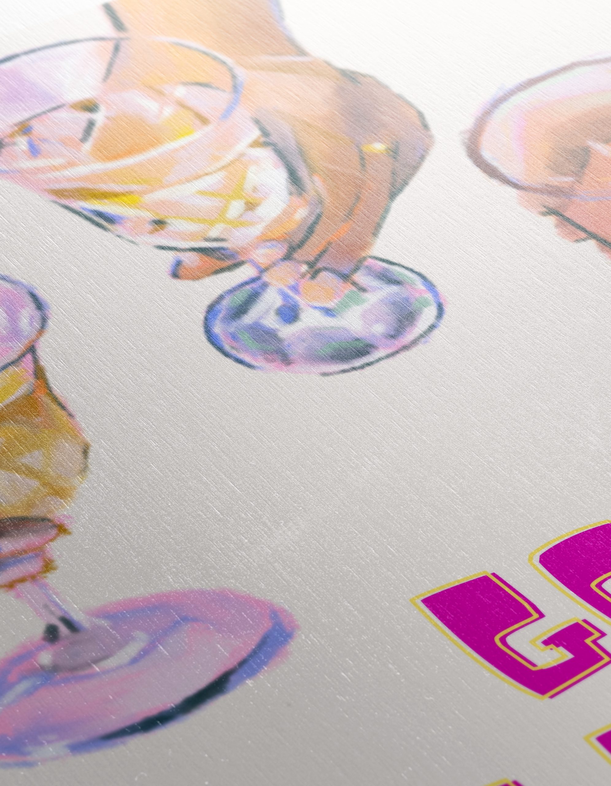 Colorful Cocktail Party Artwork - Image 12
