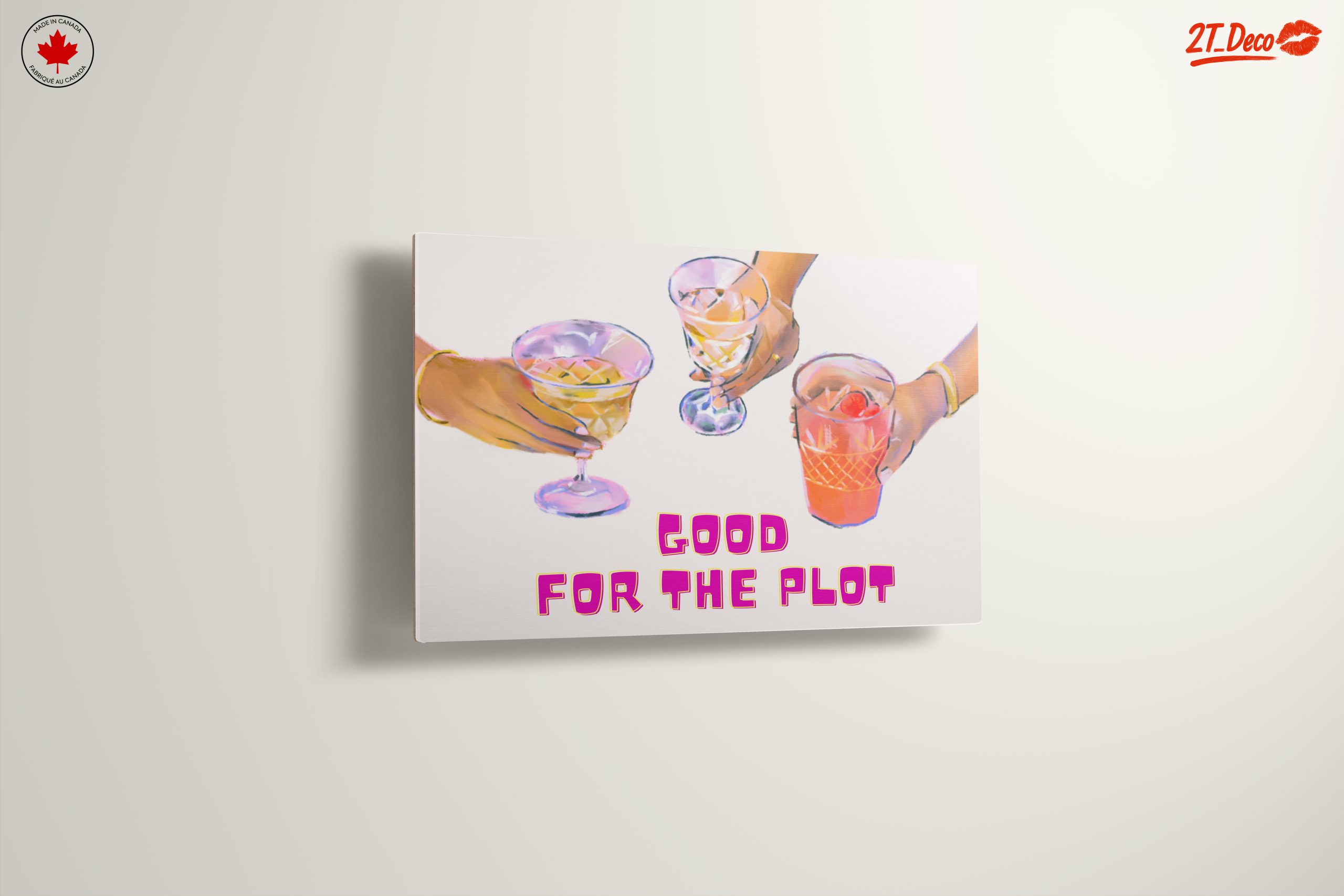 Colorful Cocktail Party Artwork - Image 13