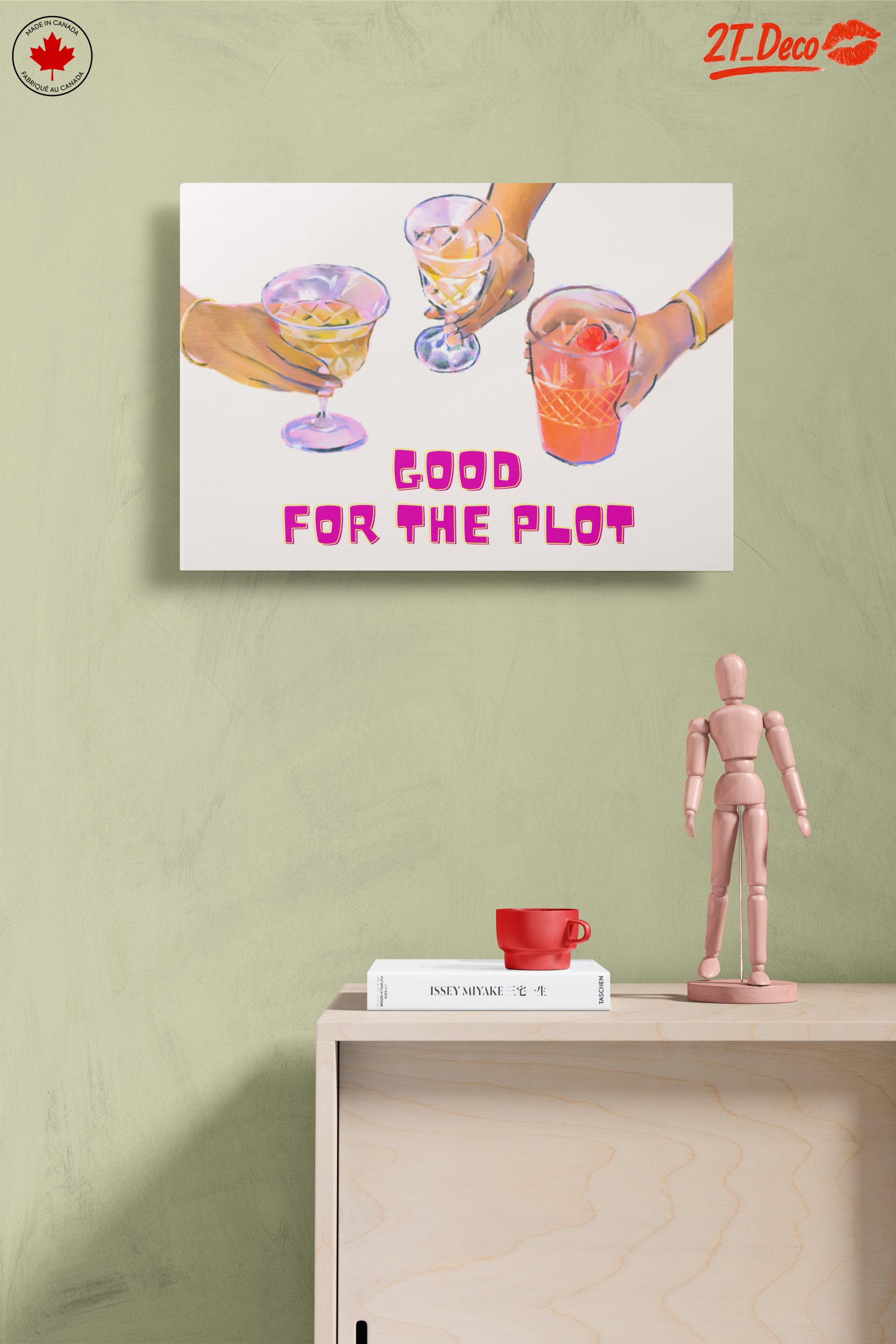Colorful Cocktail Party Artwork - Image 14