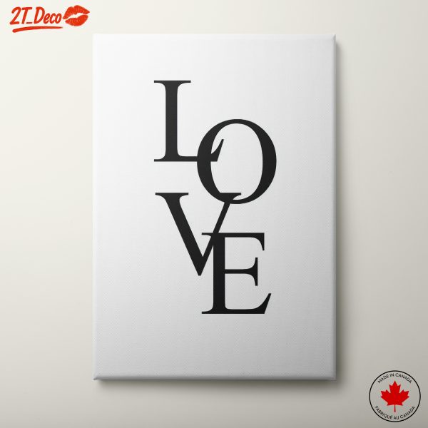 Bold Typography Love Art