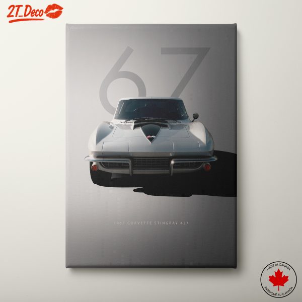 Classic 1967 Corvette Stingray Art