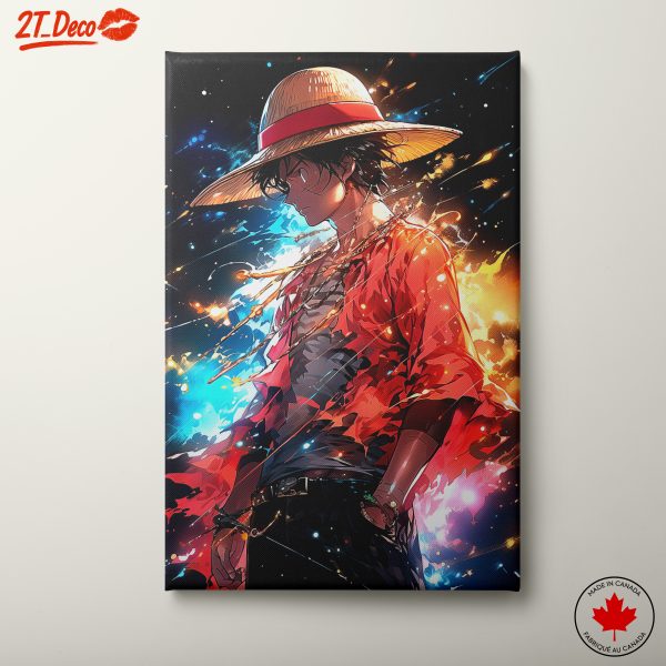 Luffy from One Piece in Vibrant Color