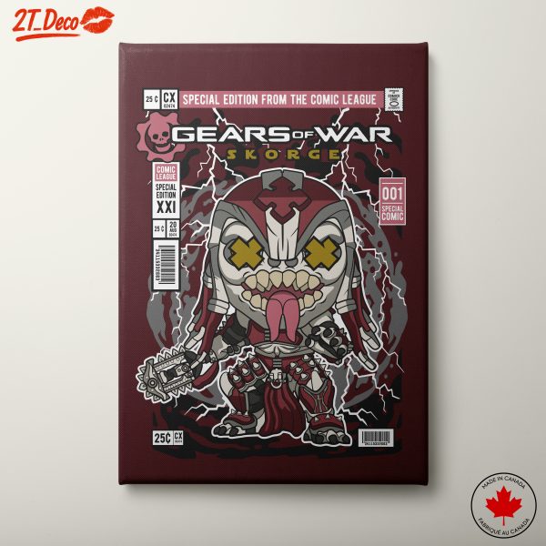 Gears of War Skorge Character Art
