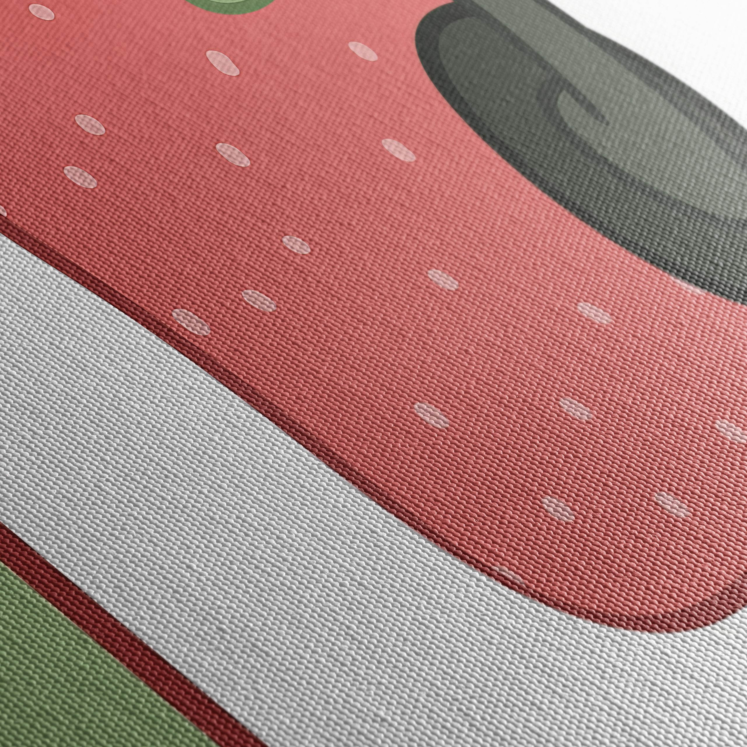 Strawberry Illustration with Headphones - Image 5