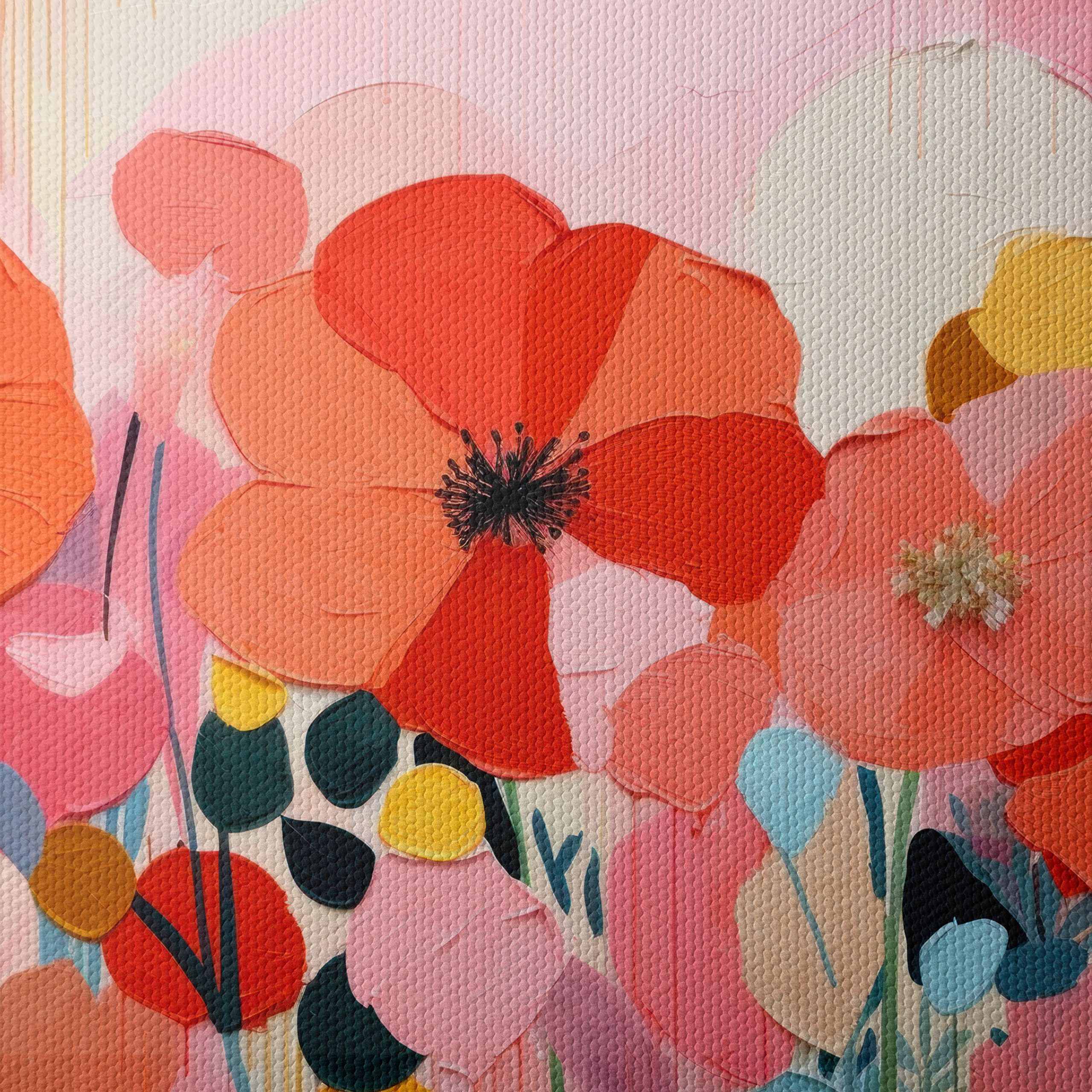 Vibrant Floral Art with Colorful Blooms 2 - Image 4