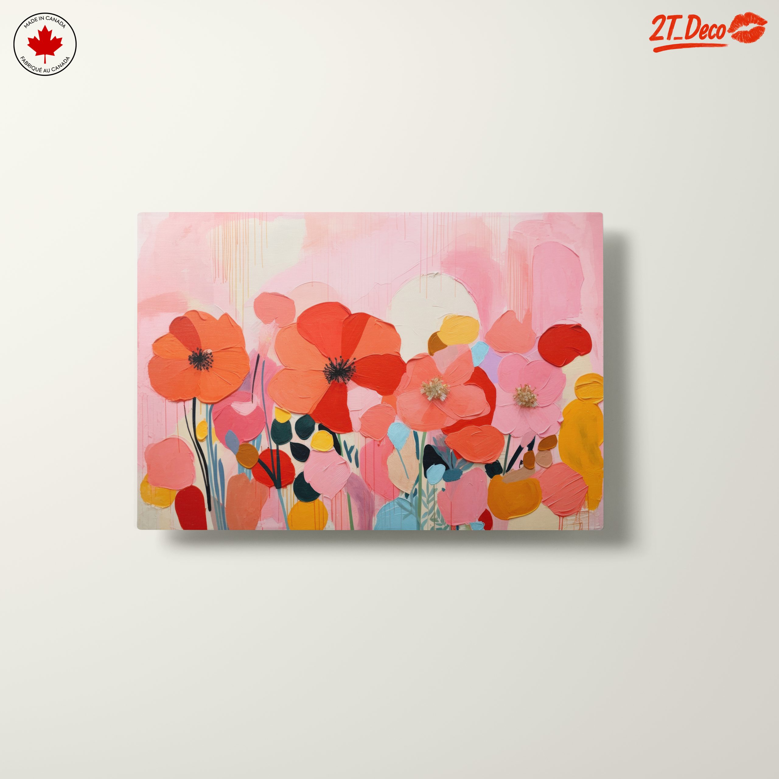 Vibrant Floral Art with Colorful Blooms 2 - Image 10