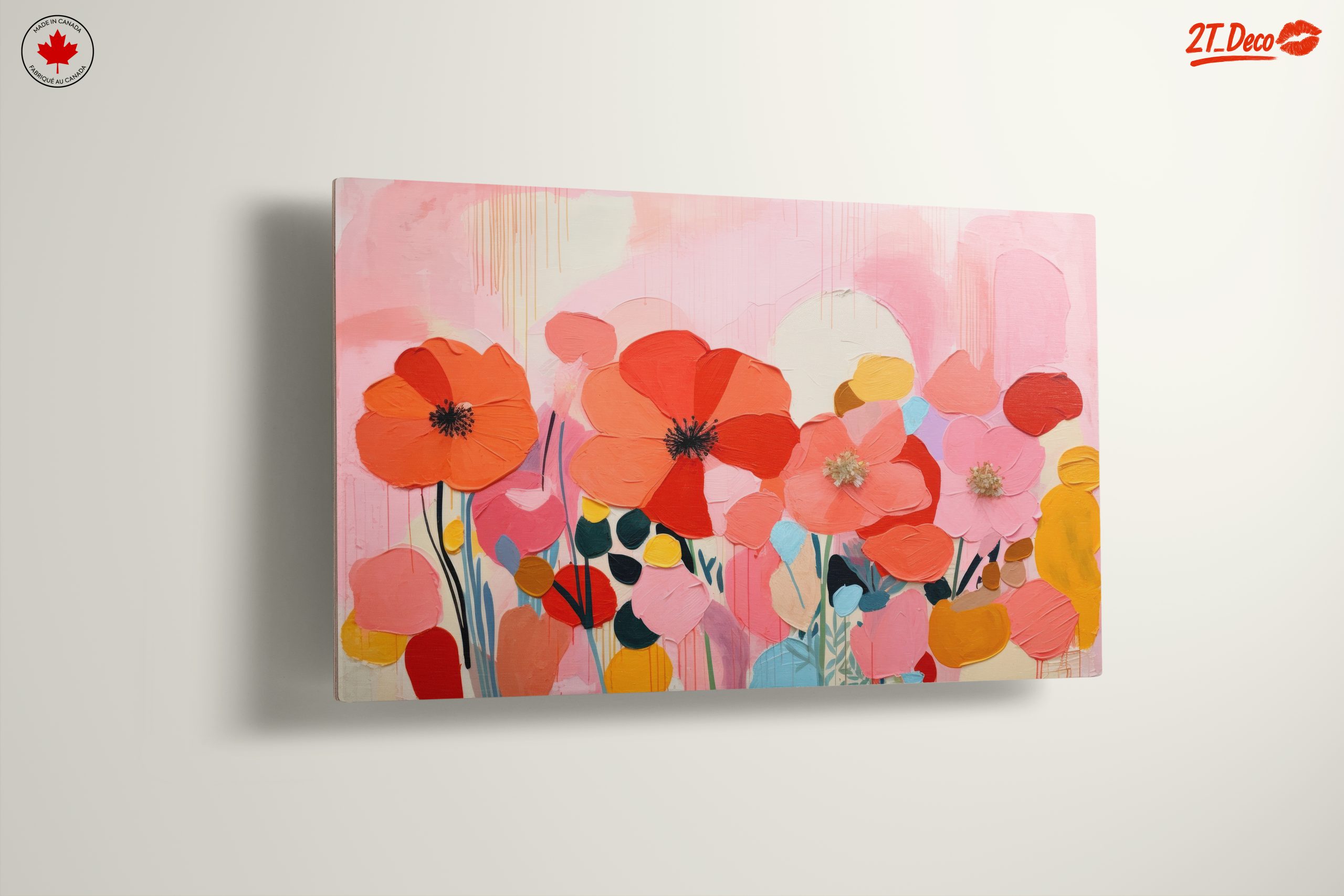 Vibrant Floral Art with Colorful Blooms 2 - Image 13