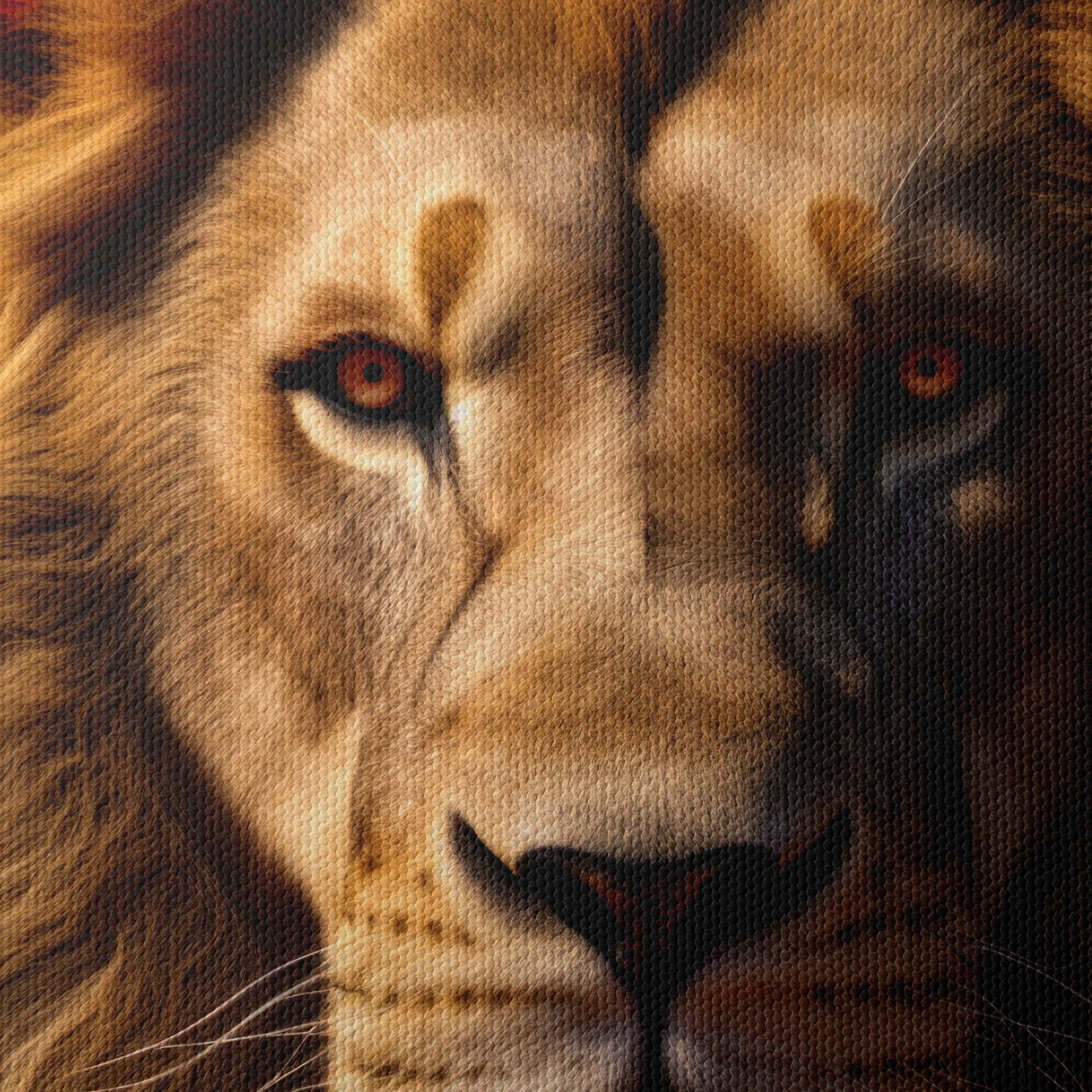 Majestic Lion Portrait for Home Decor - Image 4