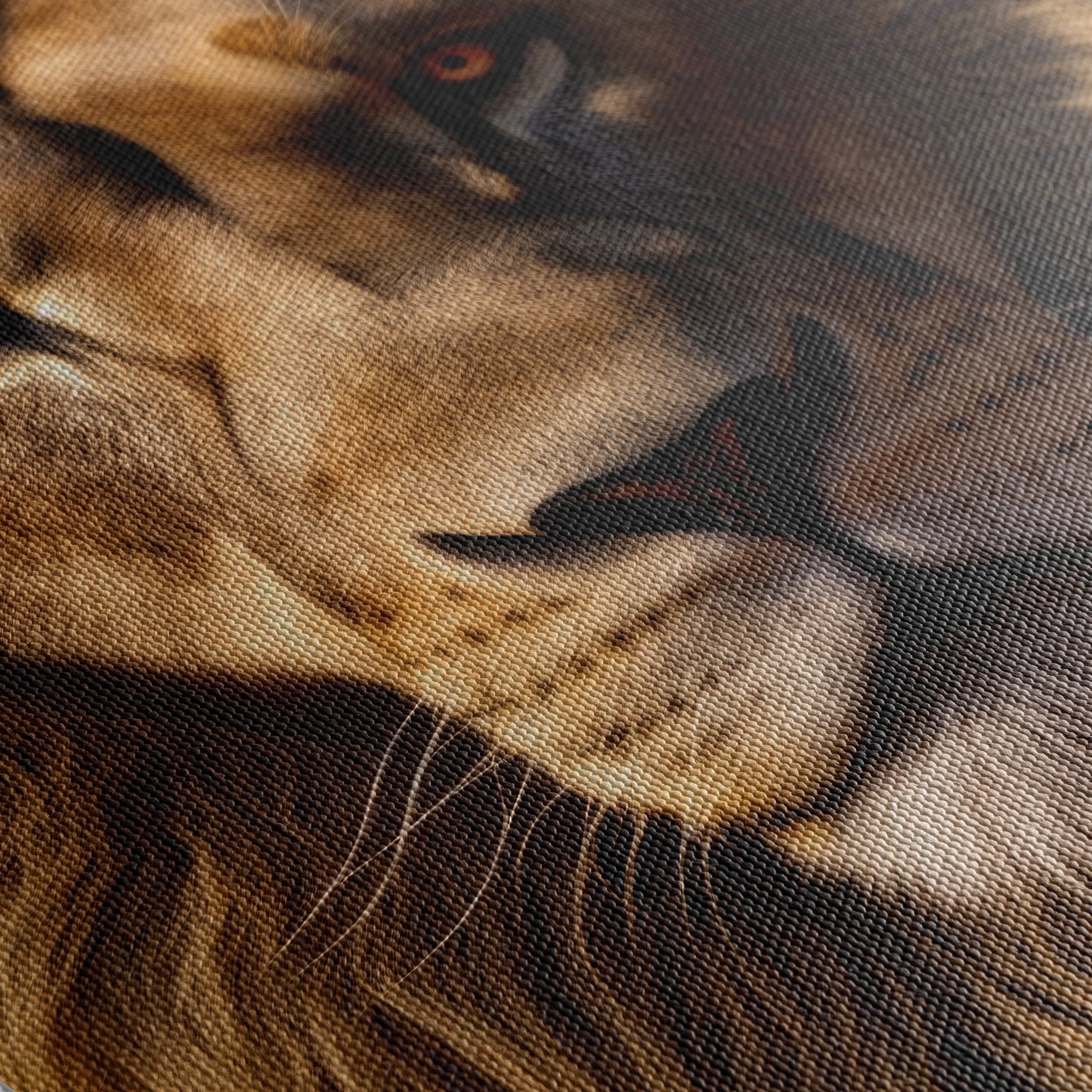 Majestic Lion Portrait for Home Decor - Image 5