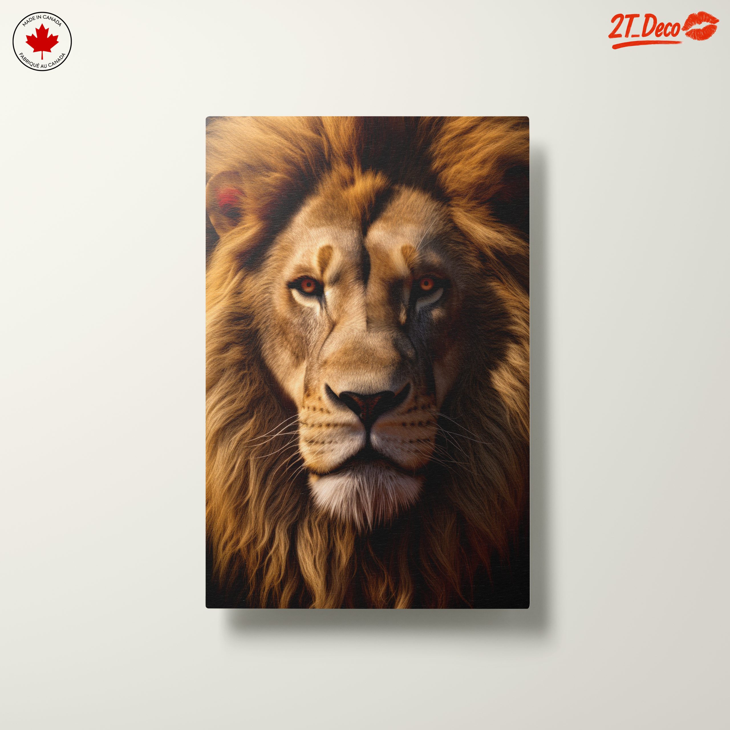 Majestic Lion Portrait for Home Decor - Image 10