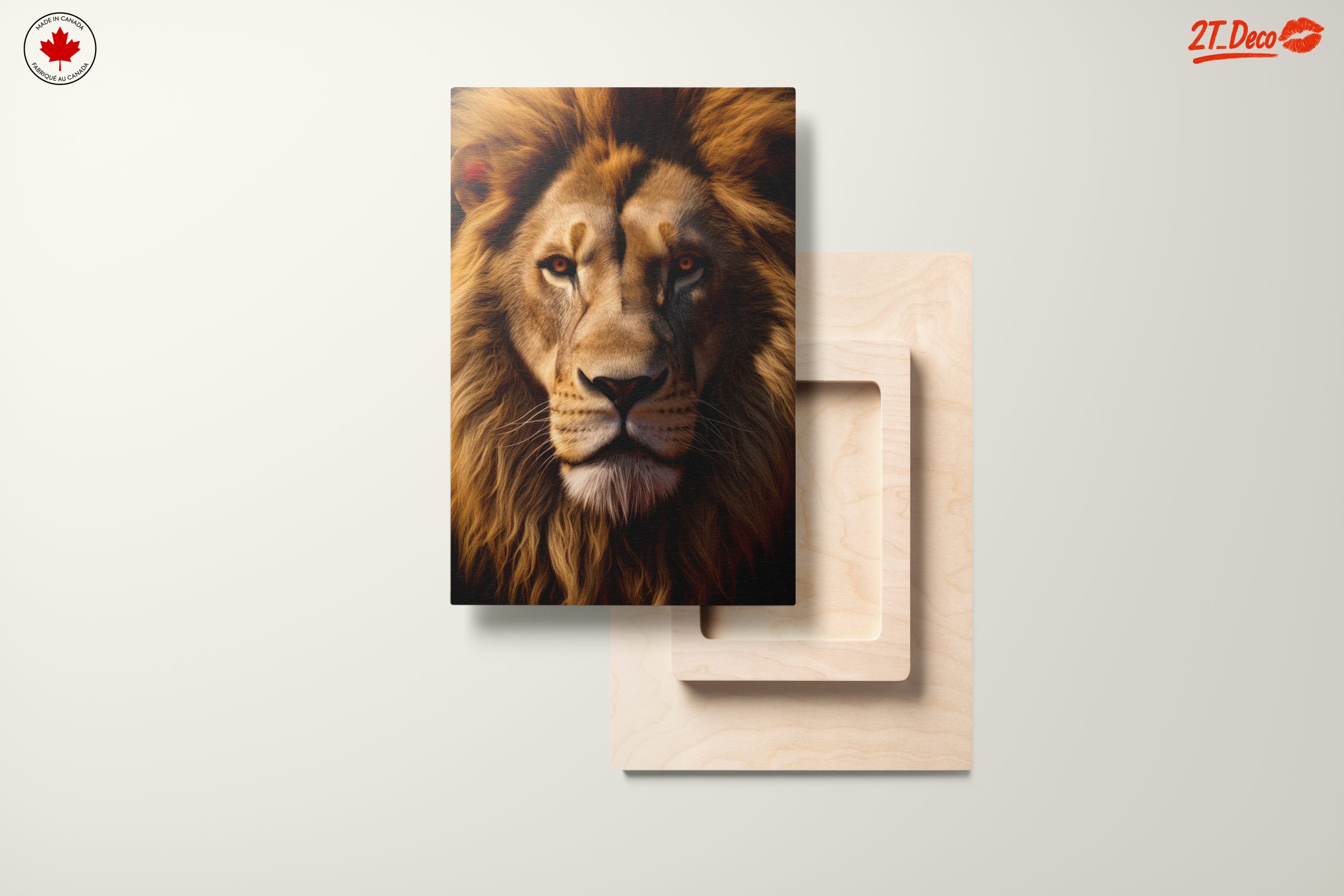 Majestic Lion Portrait for Home Decor - Image 11