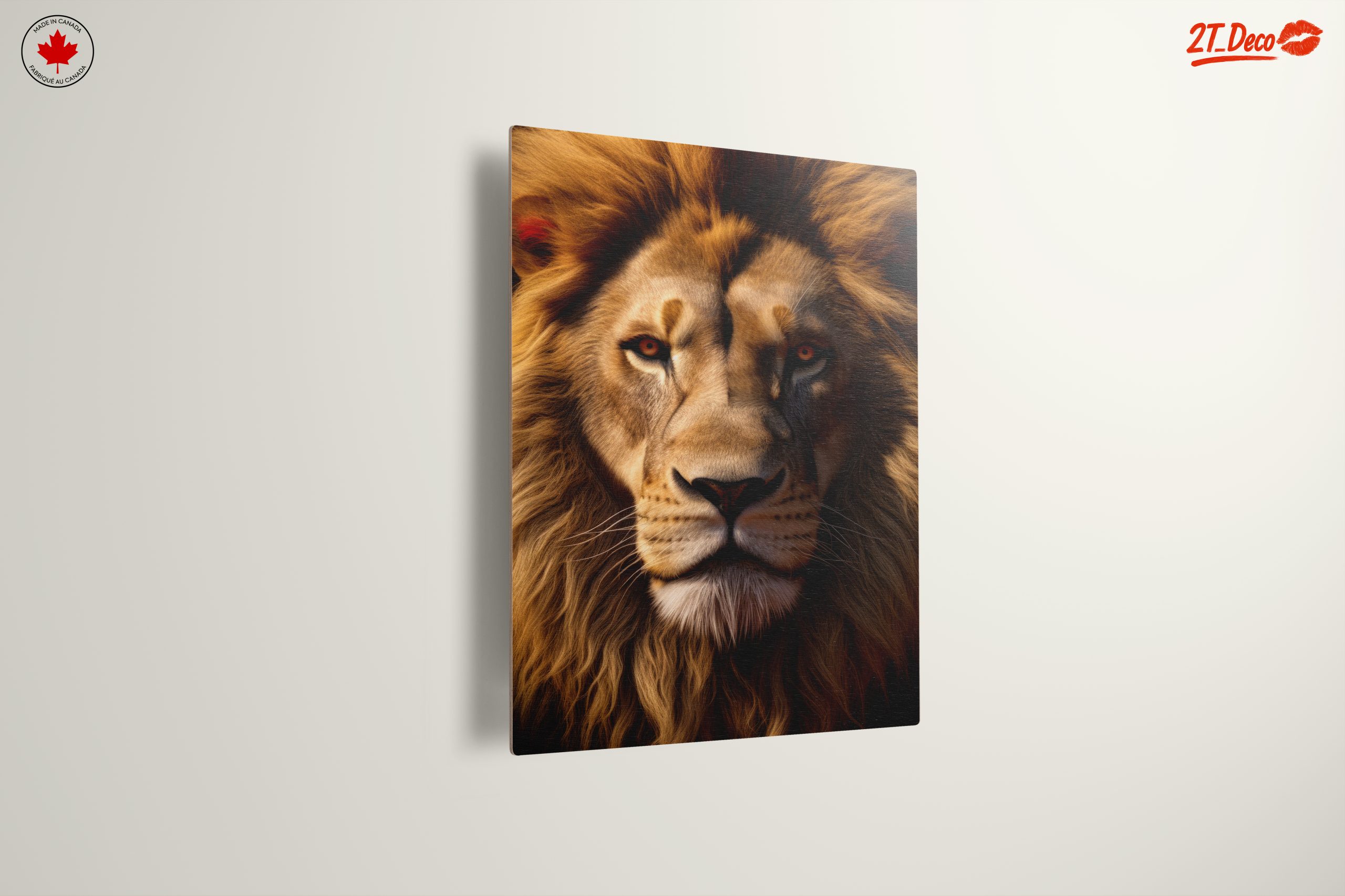 Majestic Lion Portrait for Home Decor - Image 13