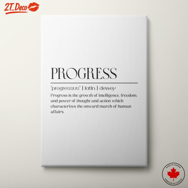 Inspirational Quote on Progress 2