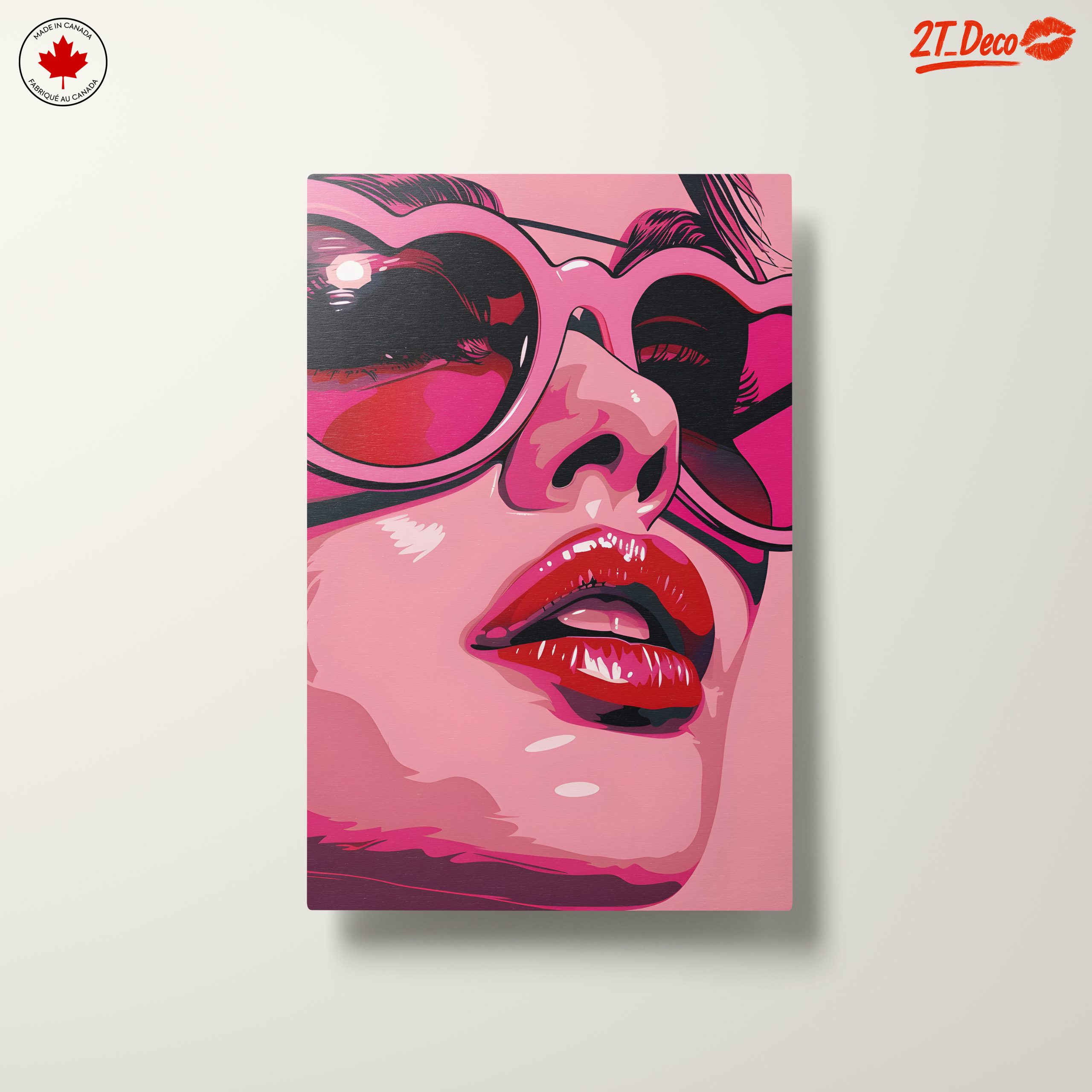 Stylish Pop Art Portrait of a Woman - Image 10