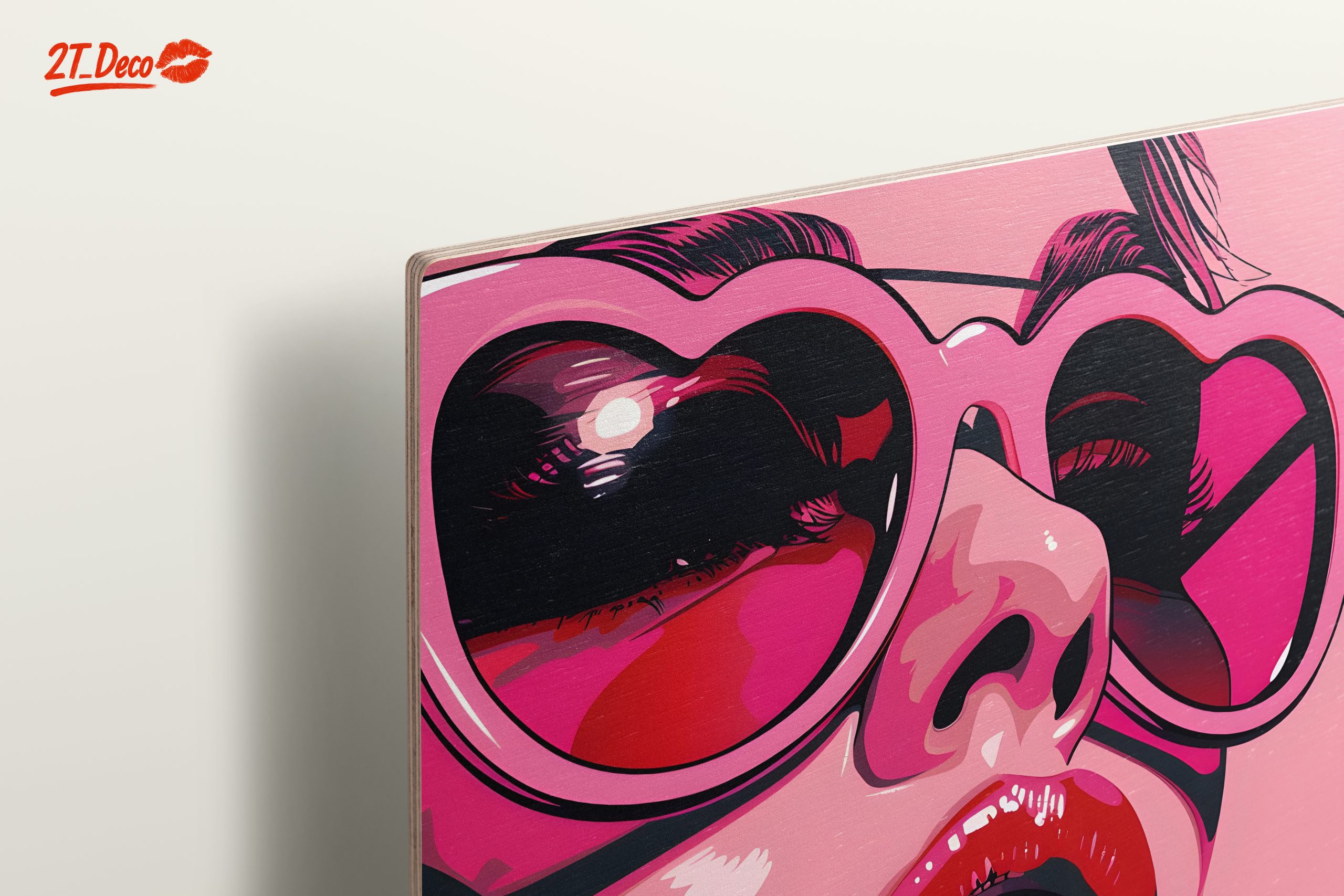 Stylish Pop Art Portrait of a Woman - Image 15