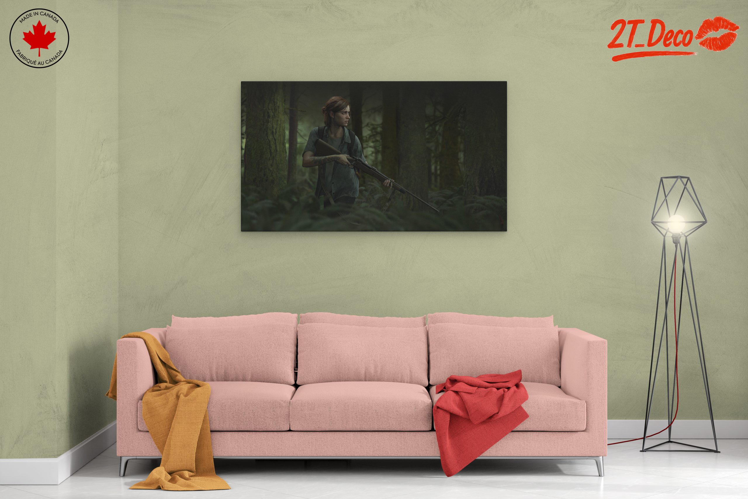 Ellie from The Last of Us in a Forest Environment - Image 2