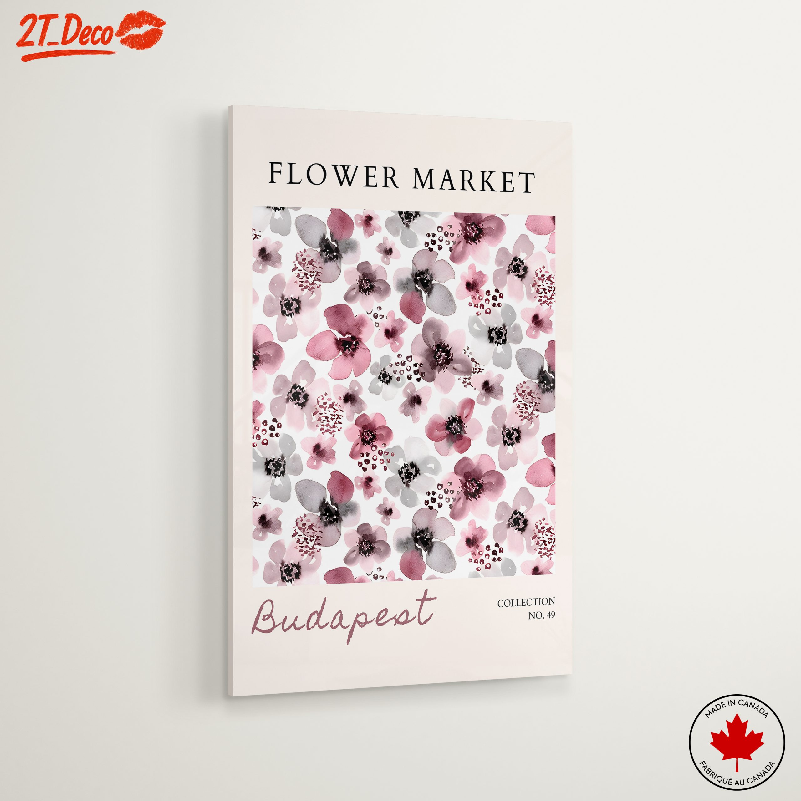 Watercolor Floral Design Featuring Budapest - Image 6