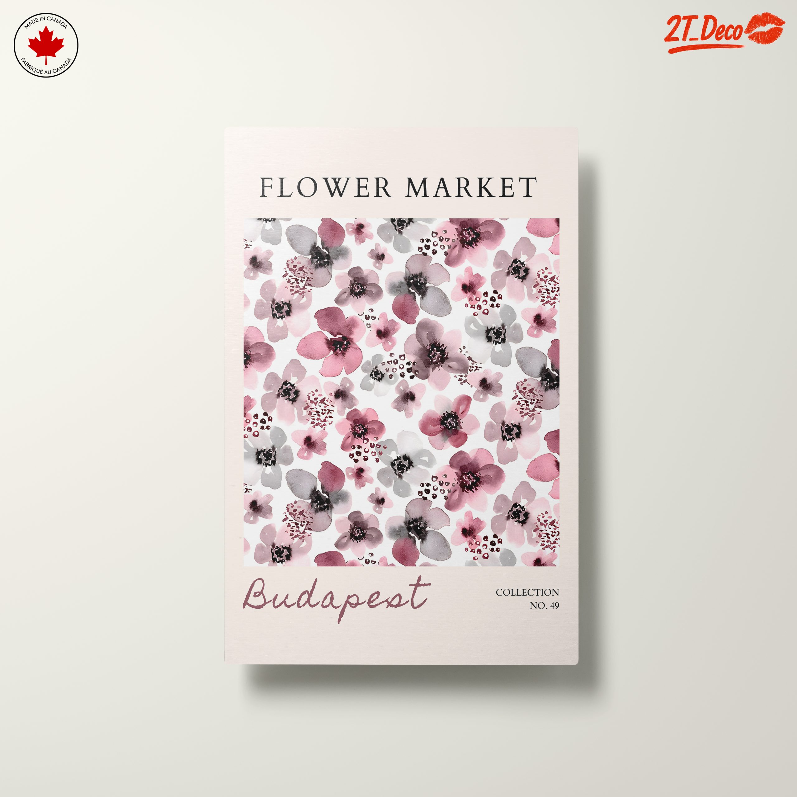 Watercolor Floral Design Featuring Budapest - Image 10