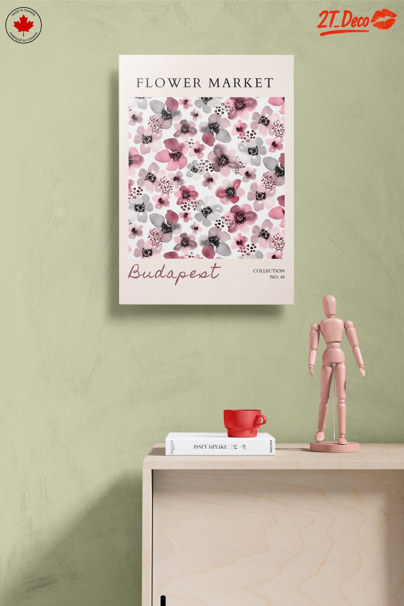 Watercolor Floral Design Featuring Budapest - Image 14