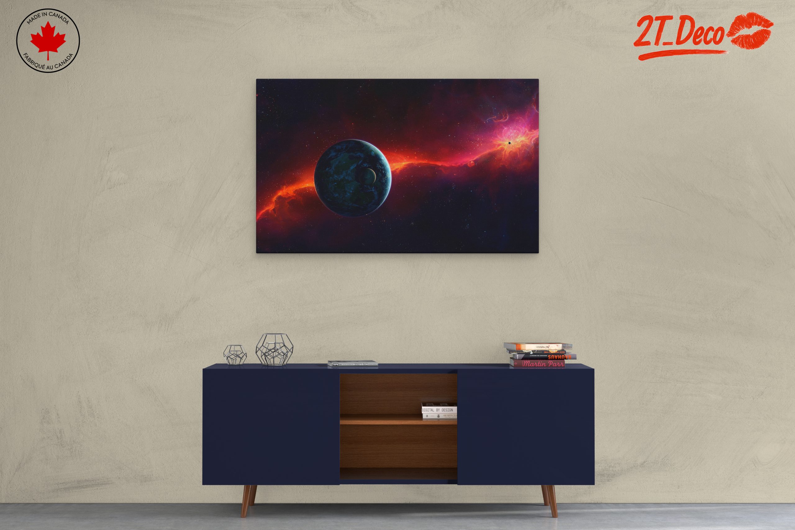 Stunning Cosmic Landscapes with Planets and Stars - Image 3