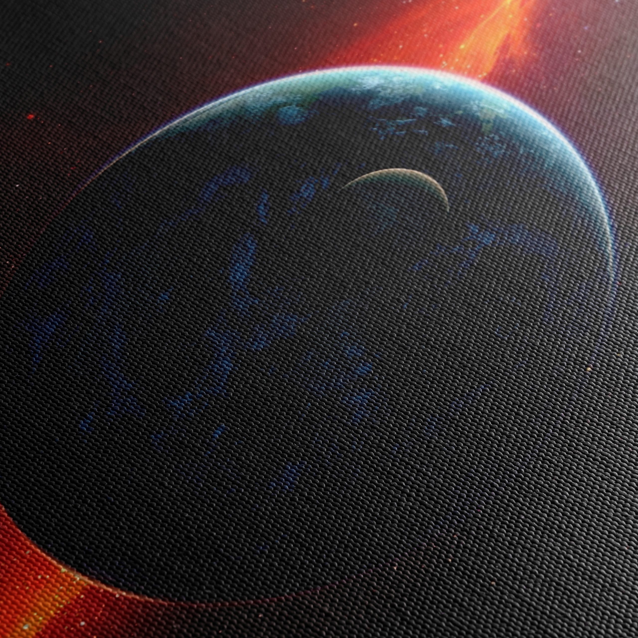 Stunning Cosmic Landscapes with Planets and Stars - Image 5