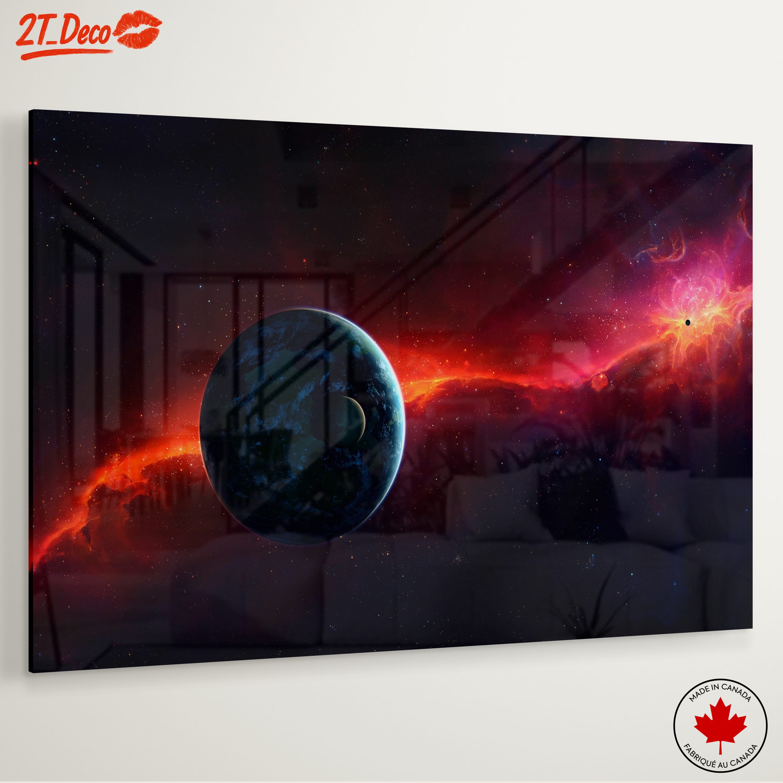 Stunning Cosmic Landscapes with Planets and Stars - Image 6