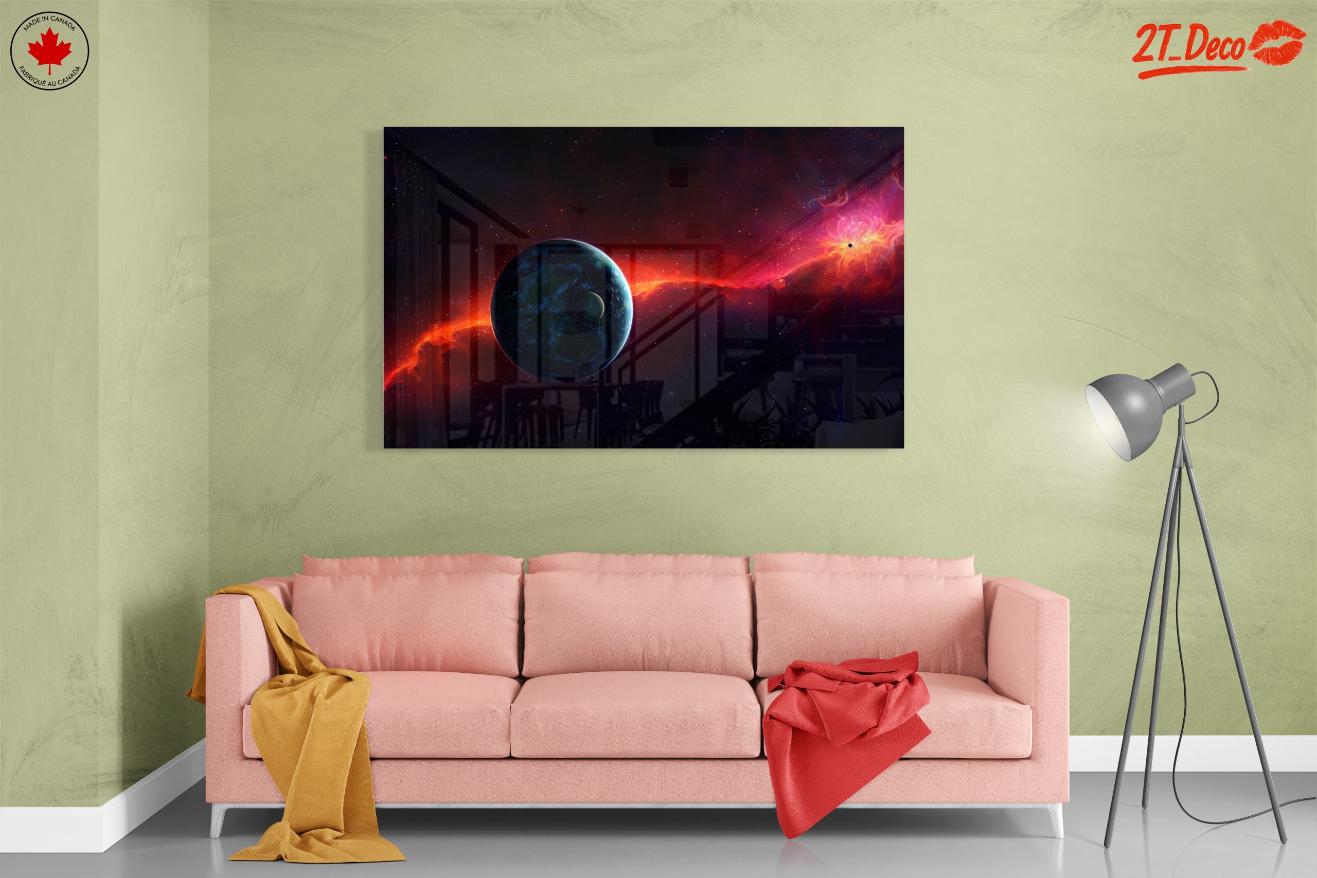 Stunning Cosmic Landscapes with Planets and Stars - Image 7