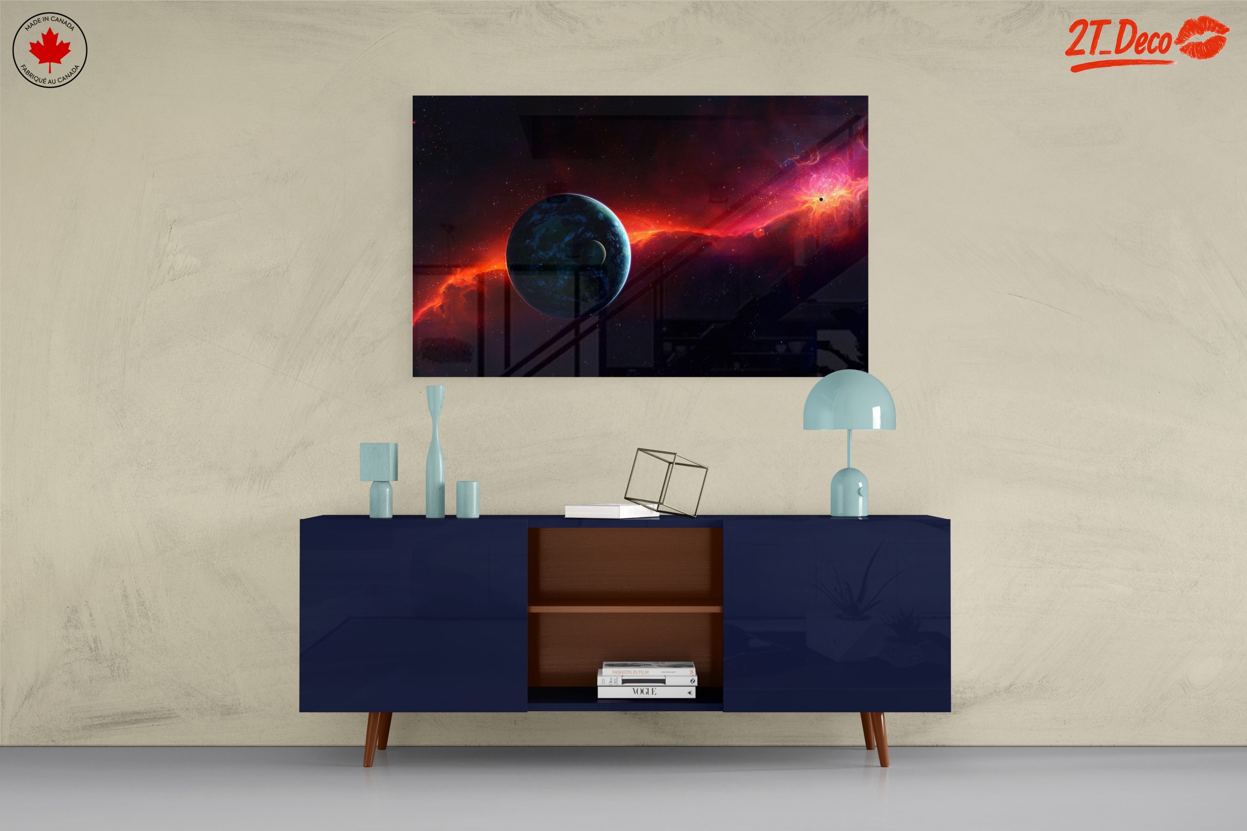 Stunning Cosmic Landscapes with Planets and Stars - Image 8